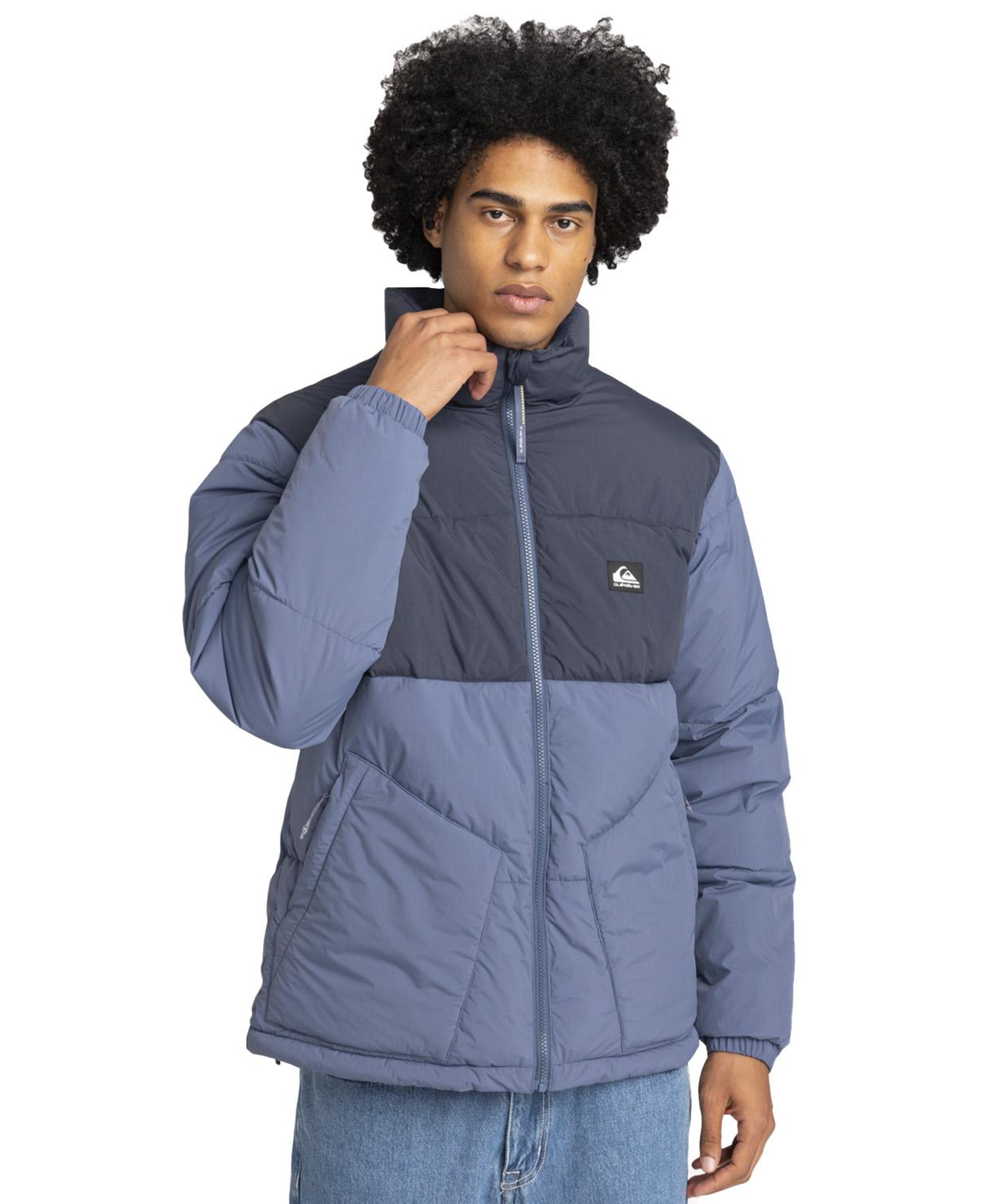 Quiksilver Wild Mountain Tech Erkek Mavi Ceket