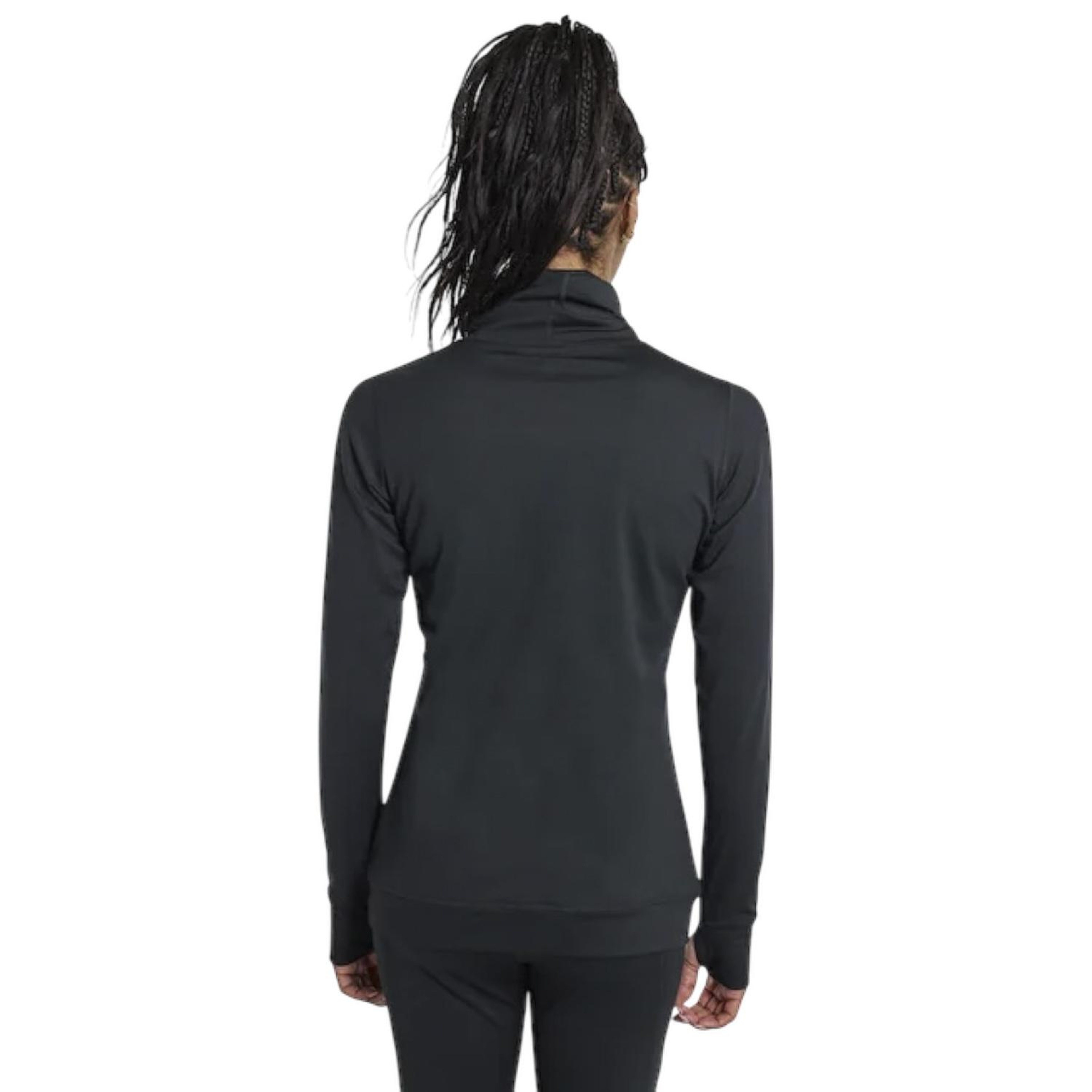 Burton Womens Midweight Long Neck Kadın Siyah İçlik Üst