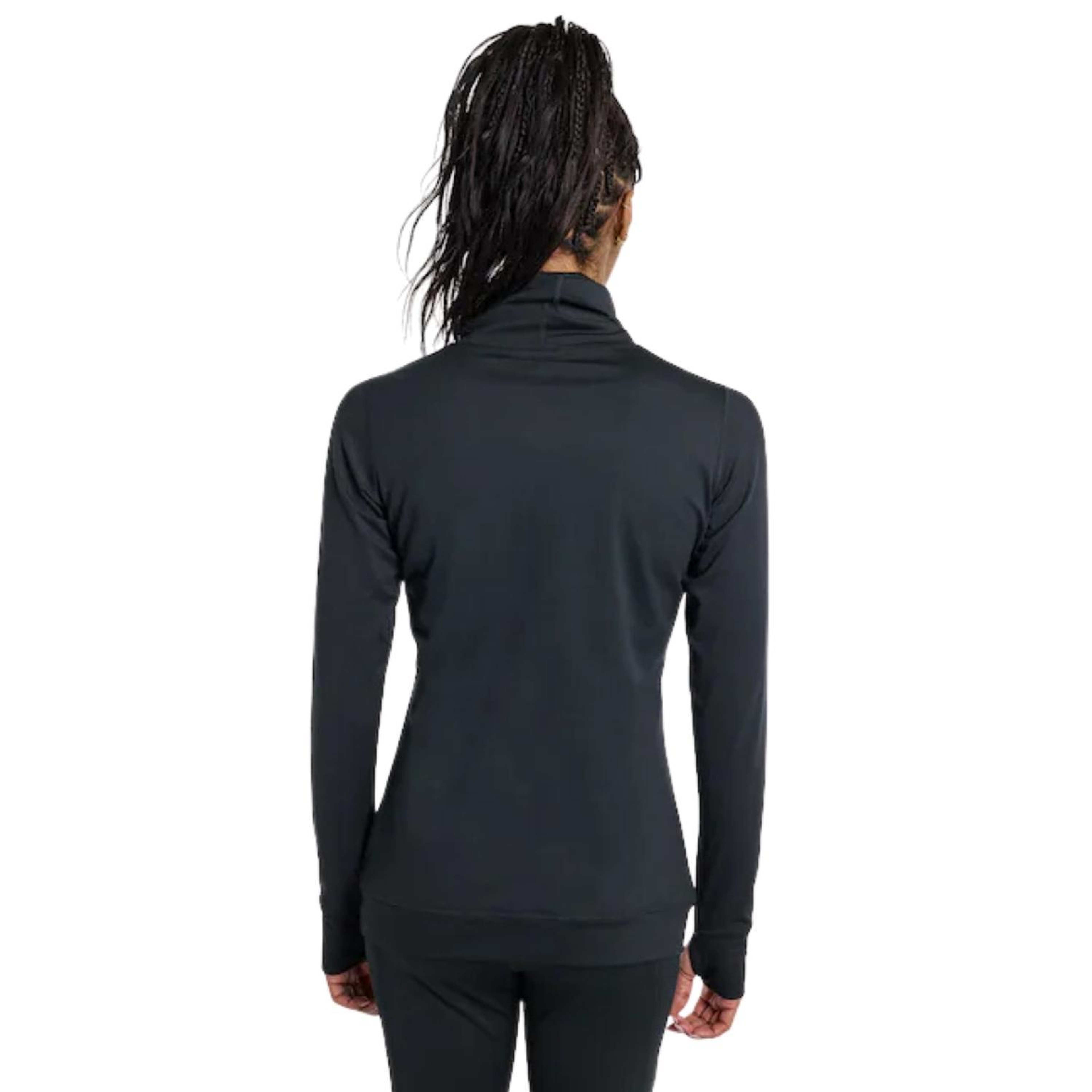 Burton Womens Midweight Long Neck Kadın Siyah İçlik Üst