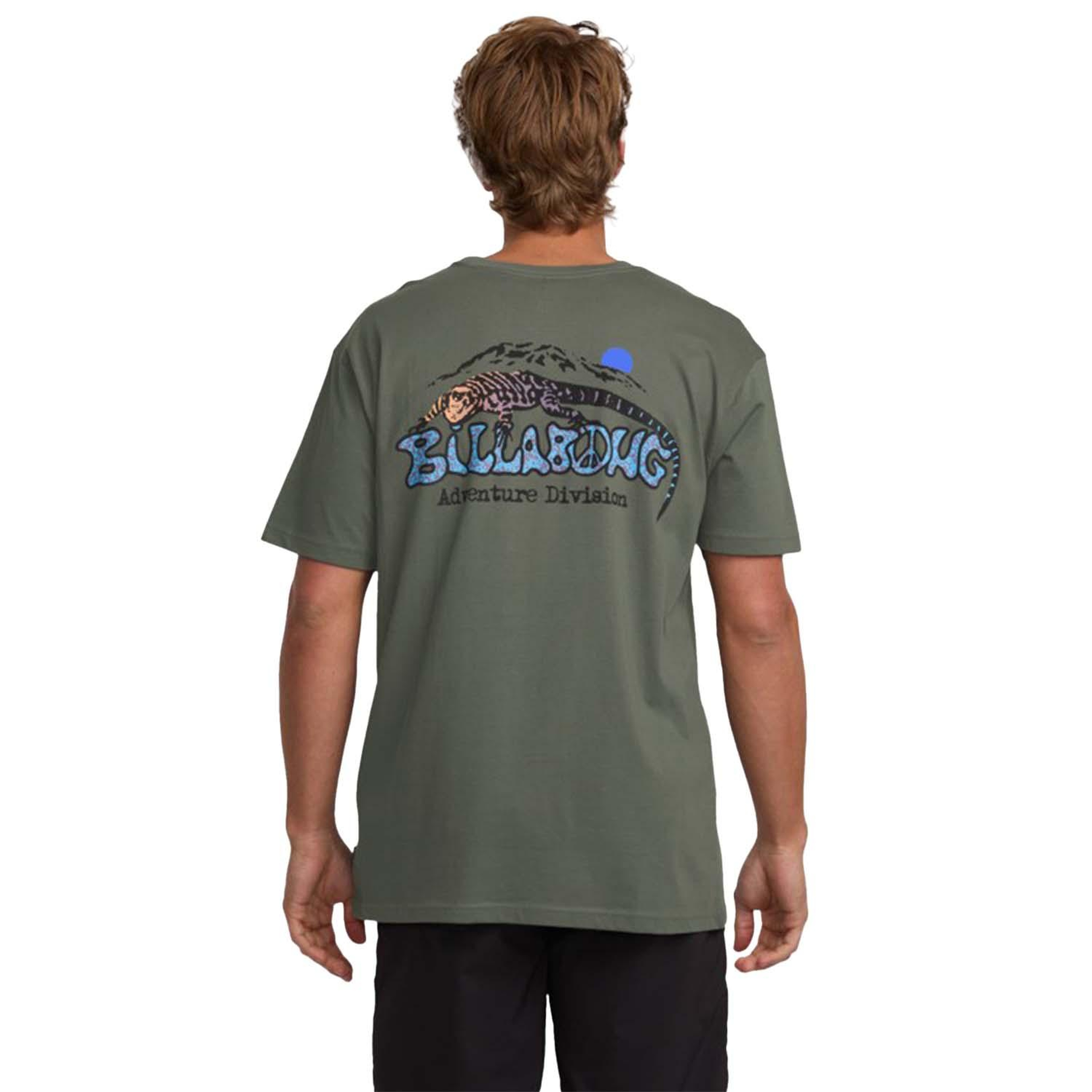 Billabong Lizard Mountain Adiv Erkek Mavi Tişört