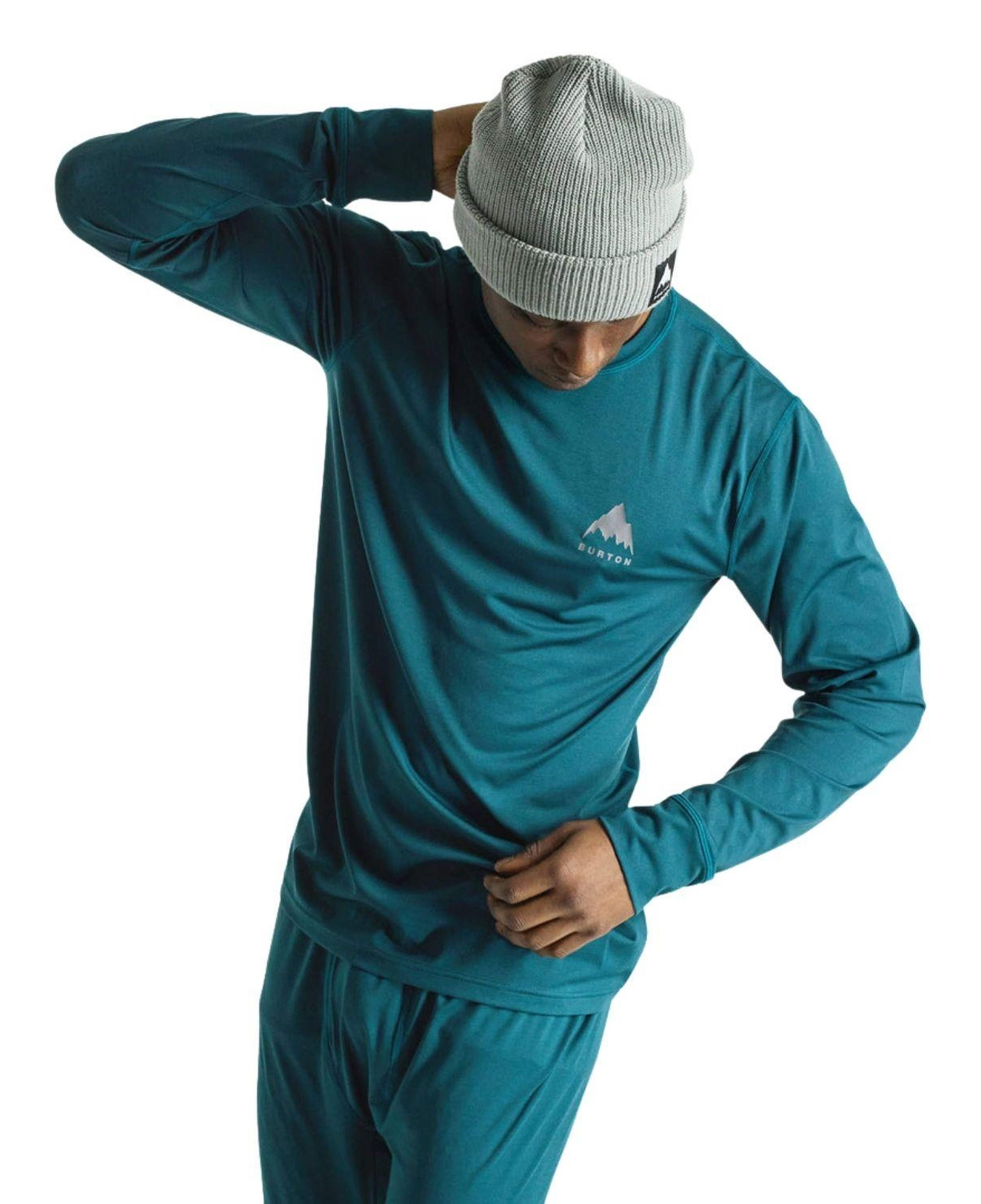 Burton Lightweight X Crew Erkek Yeşil İçlik Üst
