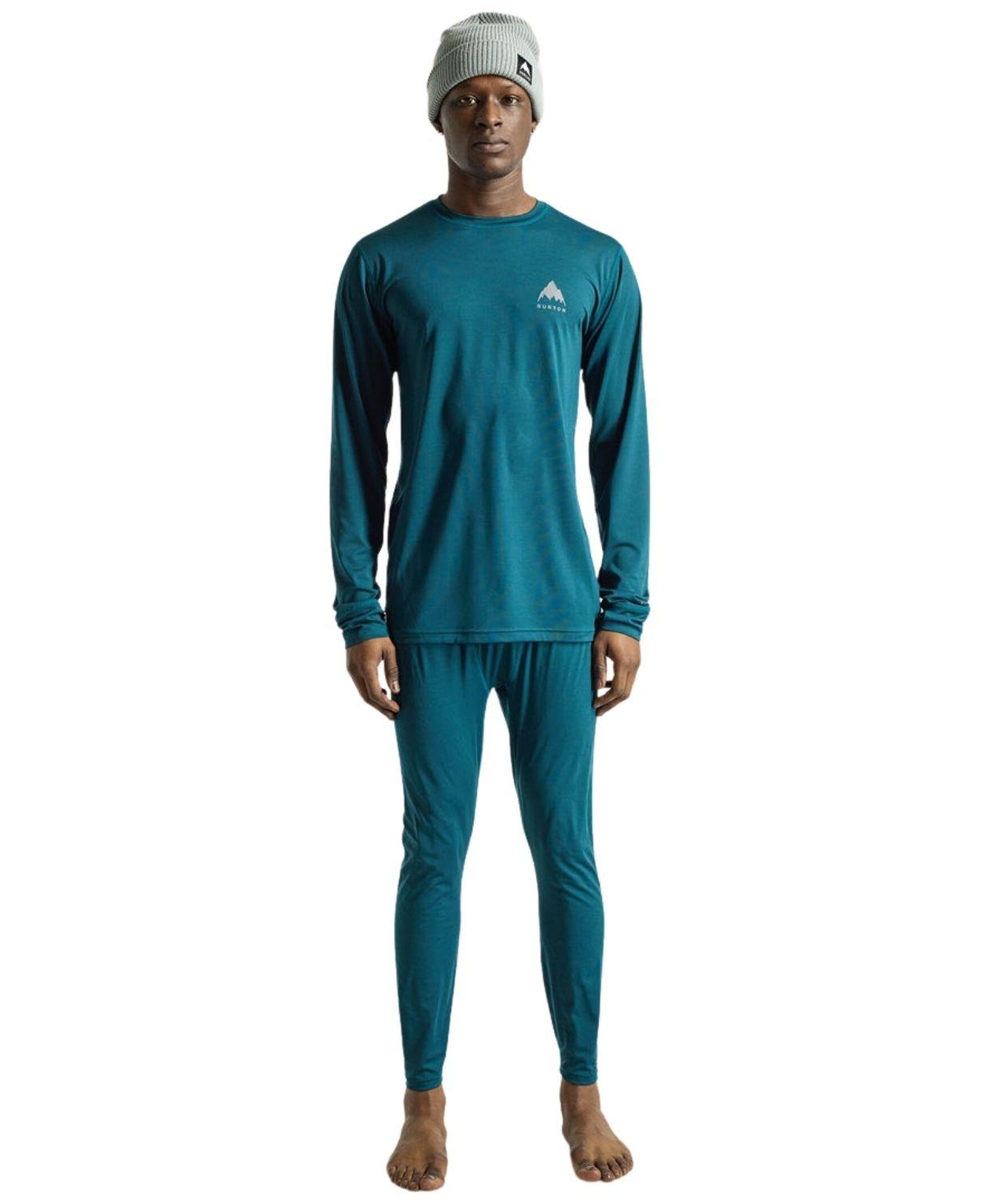 Burton Lightweight X Crew Erkek Yeşil İçlik Üst