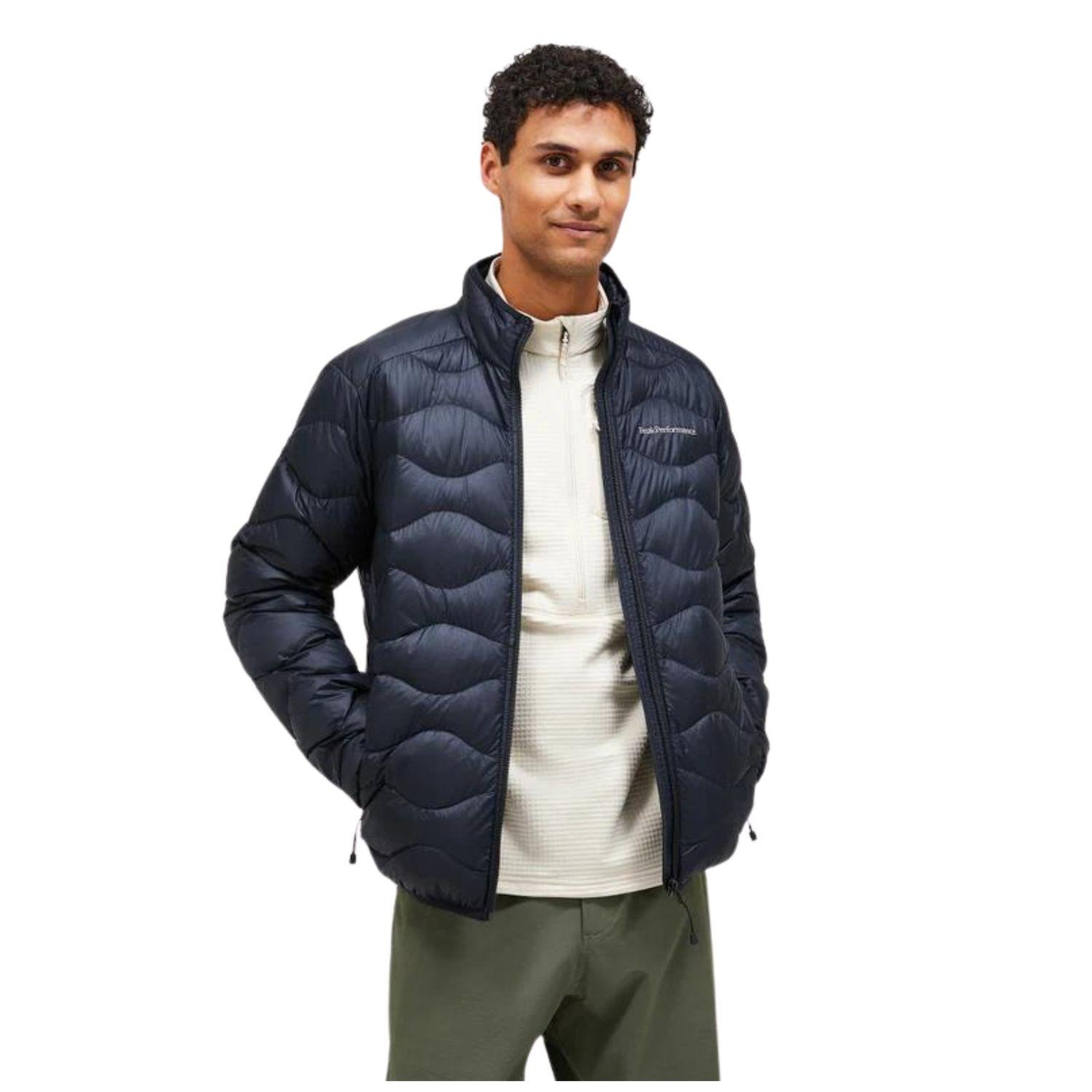 Peak Performance Helium Do Erkek Siyah Outdoor Ceketi