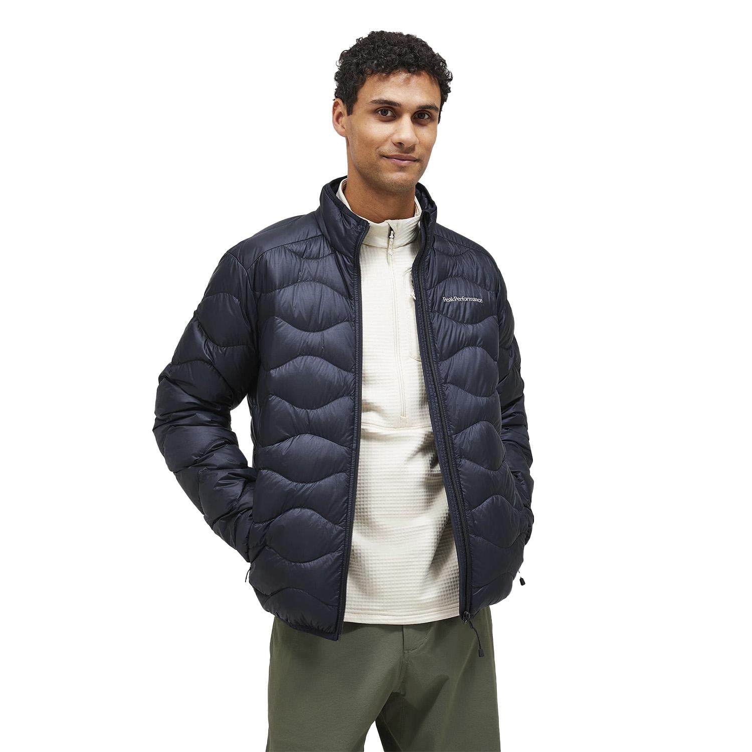 Peak Performance Helium Do Erkek Siyah Outdoor Ceketi