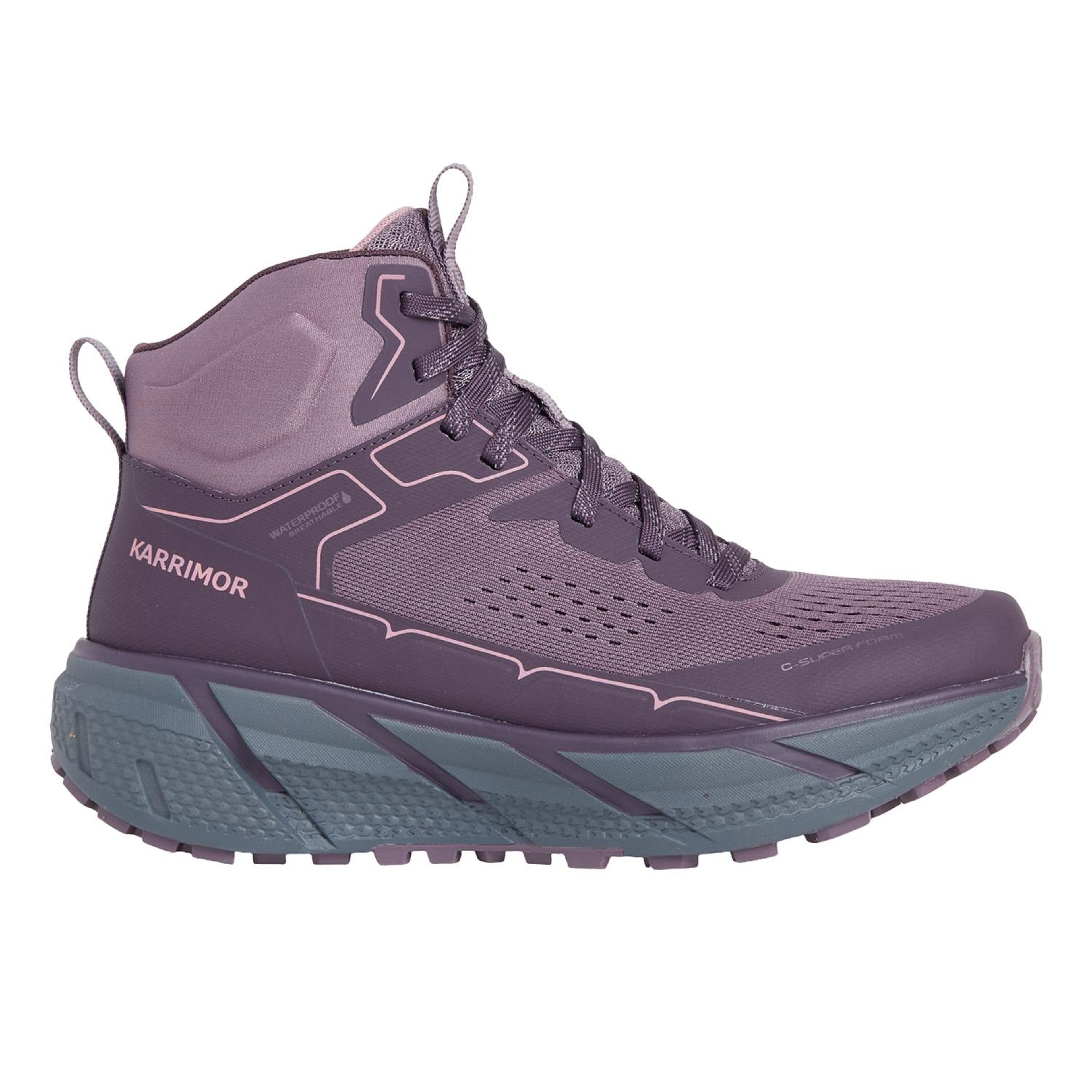 Karrimor Singletrack Mid Ladies Weathertite Purple Kadın Mor Bot