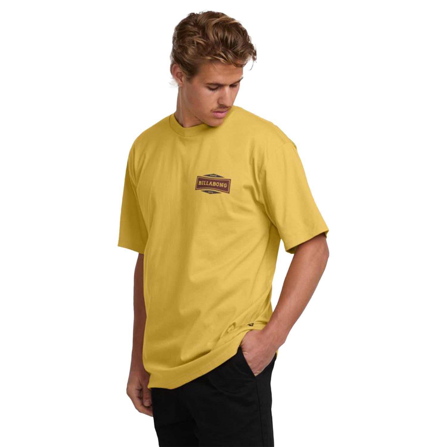 Billabong Walled Regular Erkek Sarı Tişört