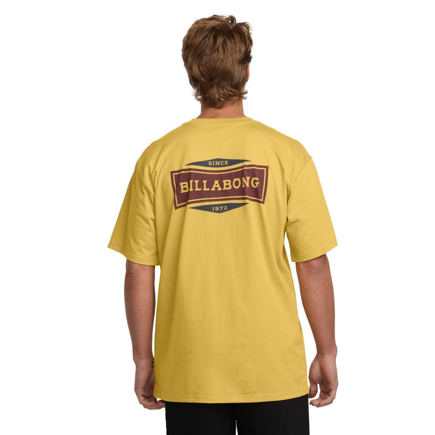 Billabong Walled Regular Erkek Sarı Tişört