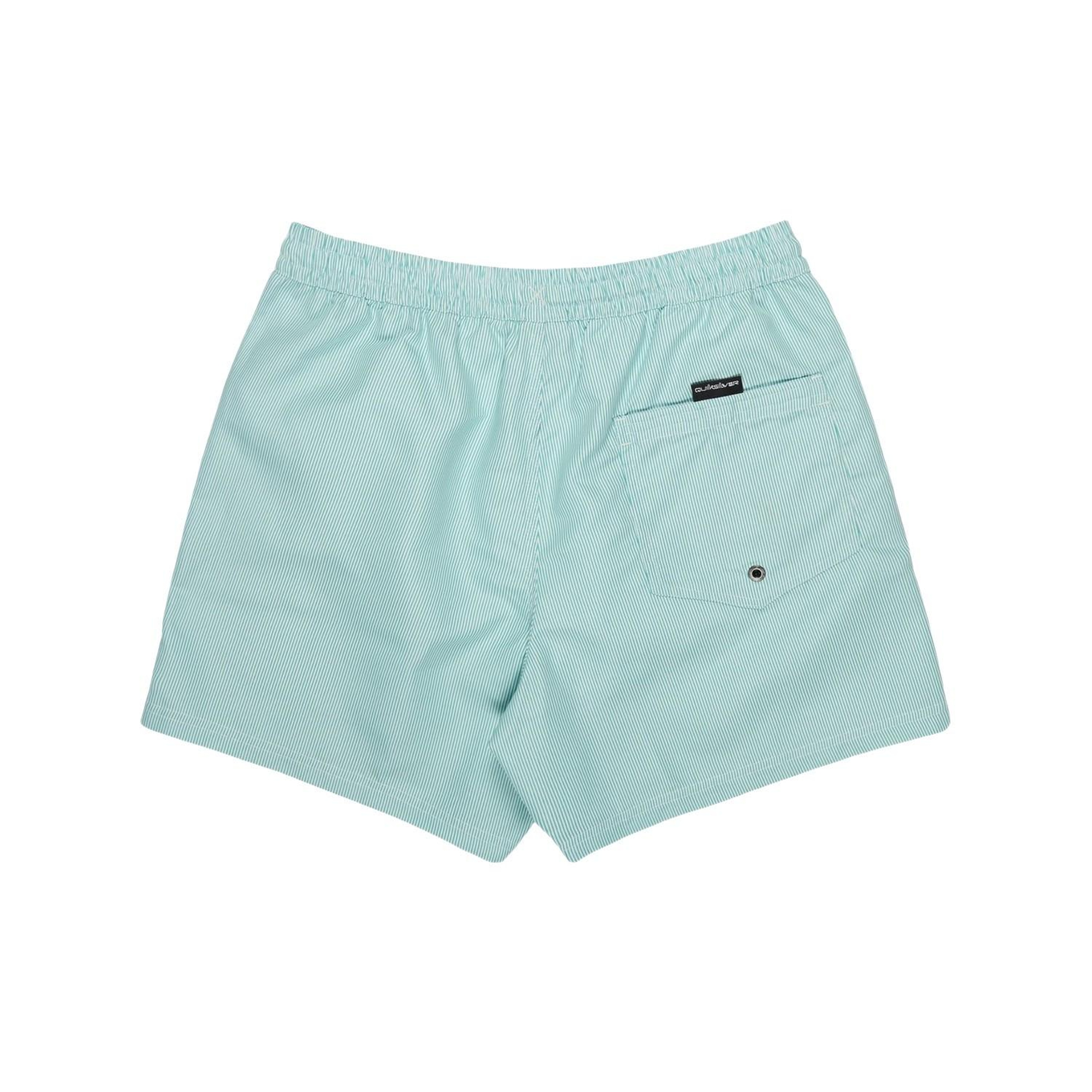 Quiksilver Deluxe 15 Erkek Mavi Volley Short