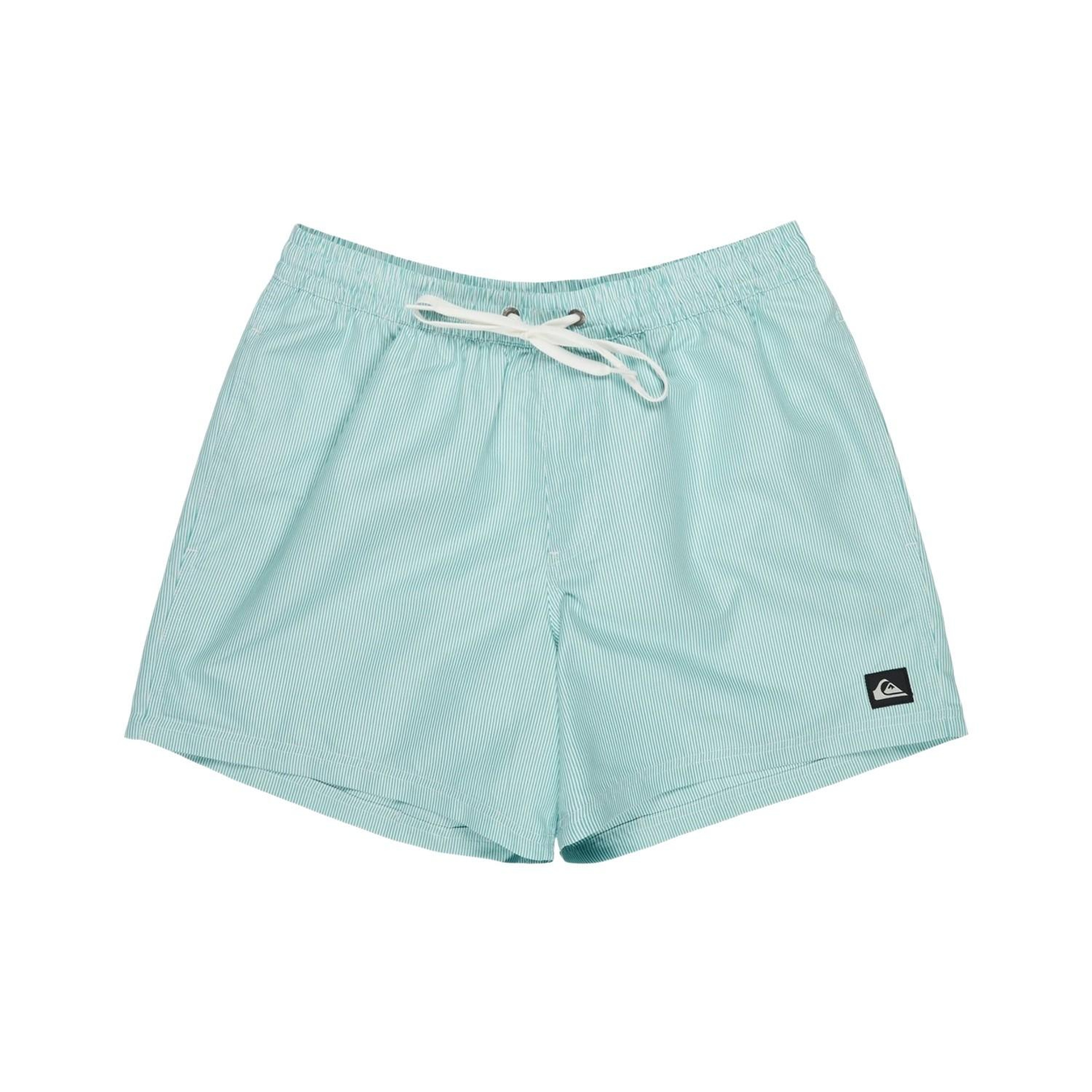 Quiksilver Deluxe 15 Erkek Mavi Volley Short