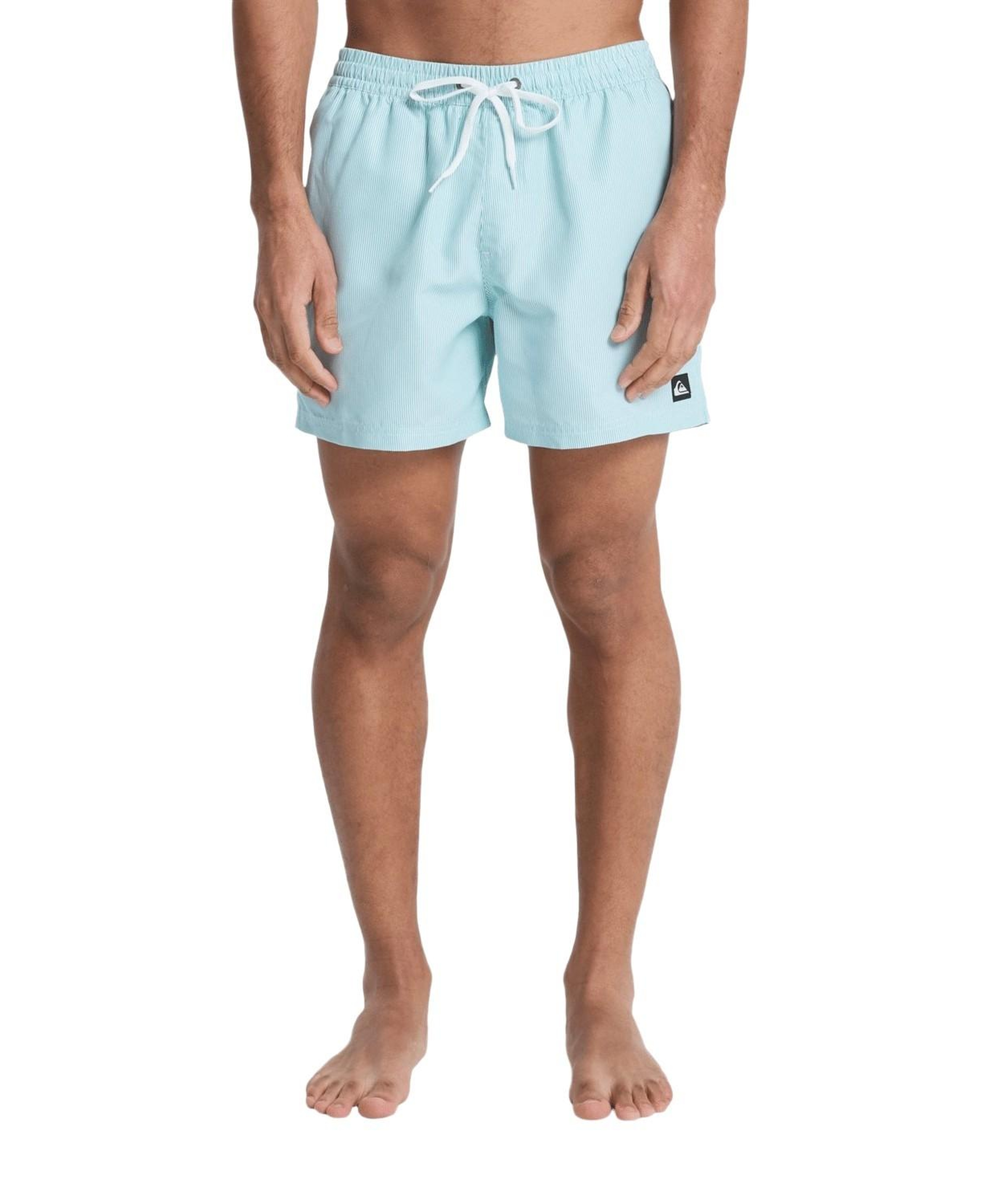 Quiksilver Deluxe 15 Erkek Mavi Volley Short