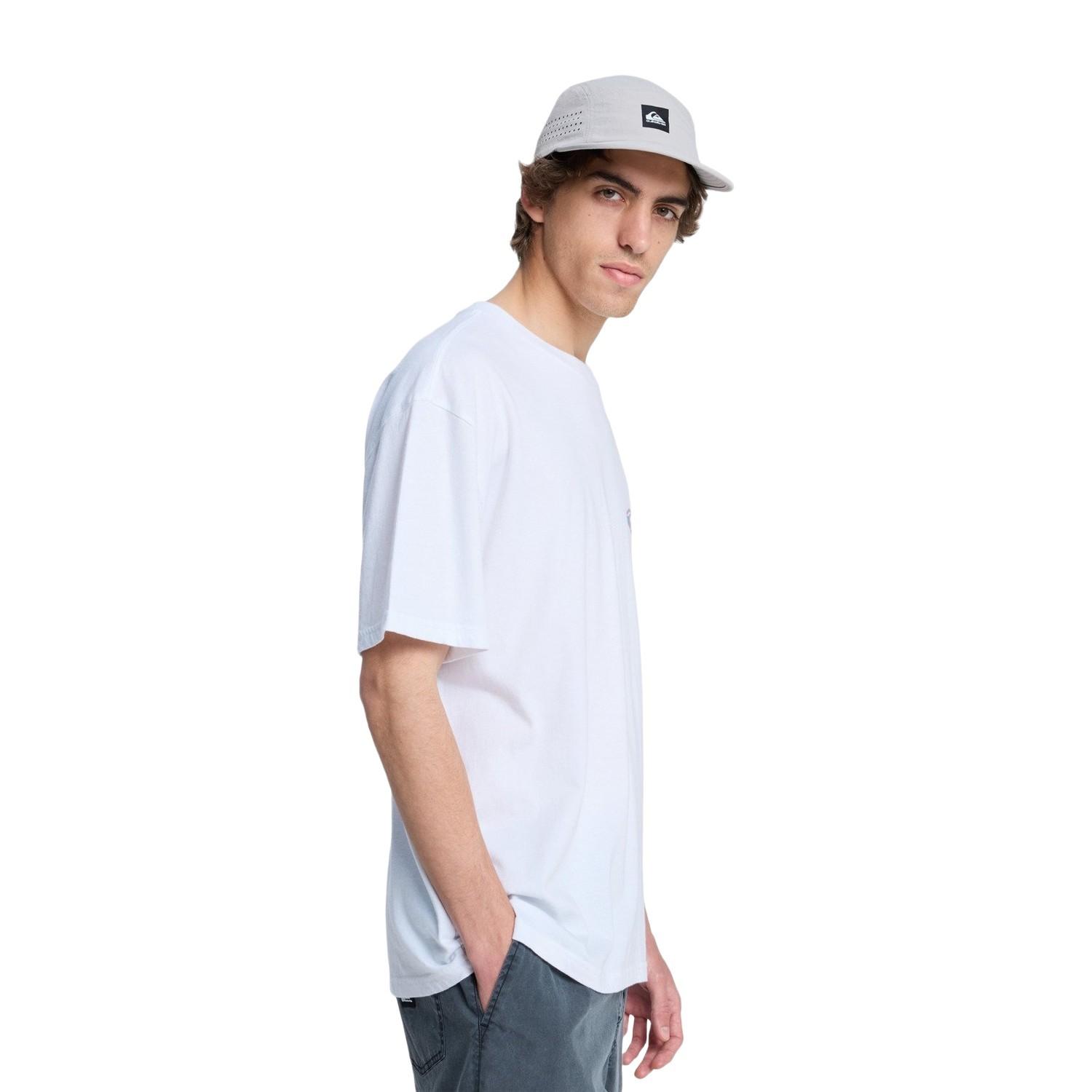 Quiksilver Quikglobe Erkek Beyaz Tişört