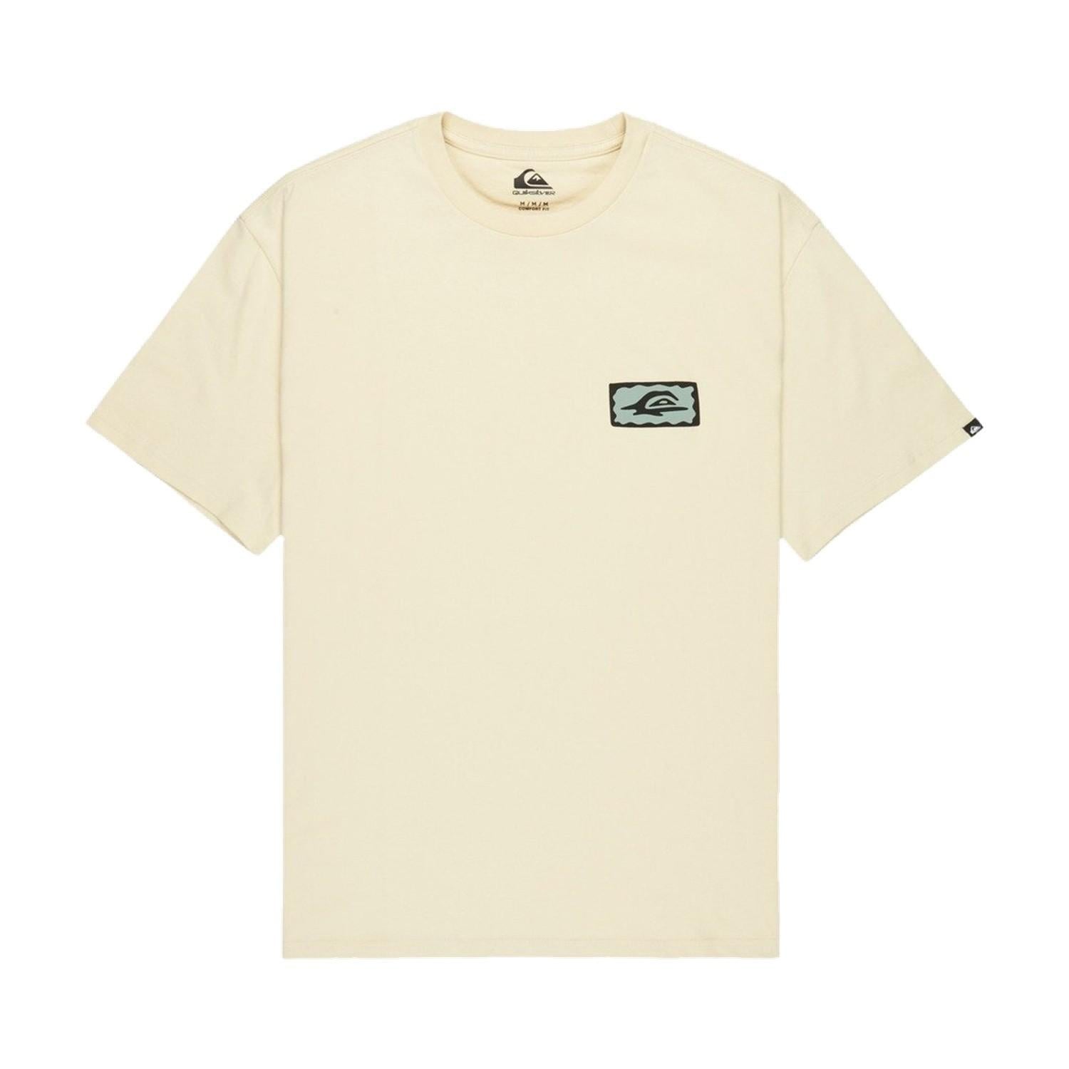 Quiksilver Serenity Splash Erkek Beyaz Tişört