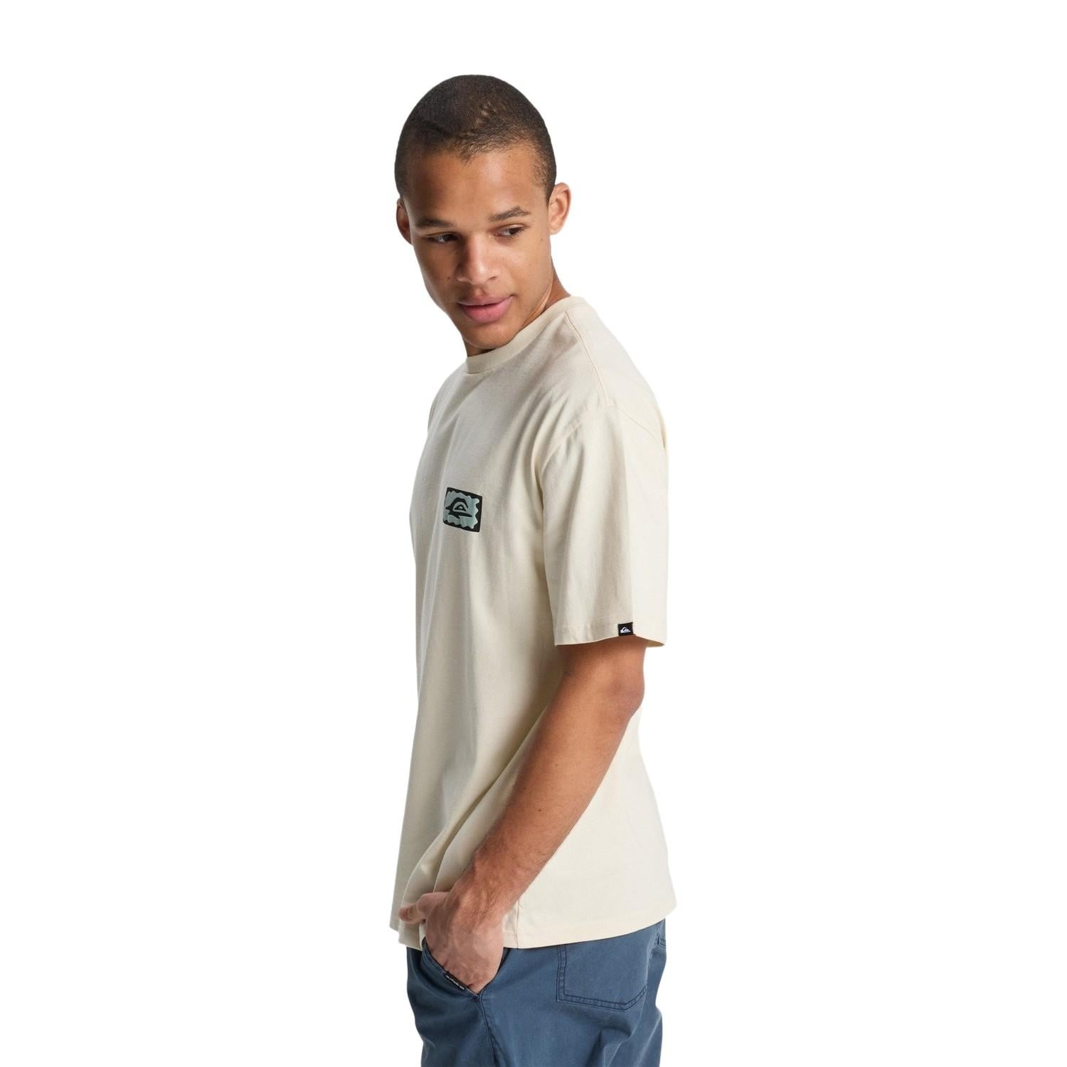 Quiksilver Serenity Splash Erkek Beyaz Tişört
