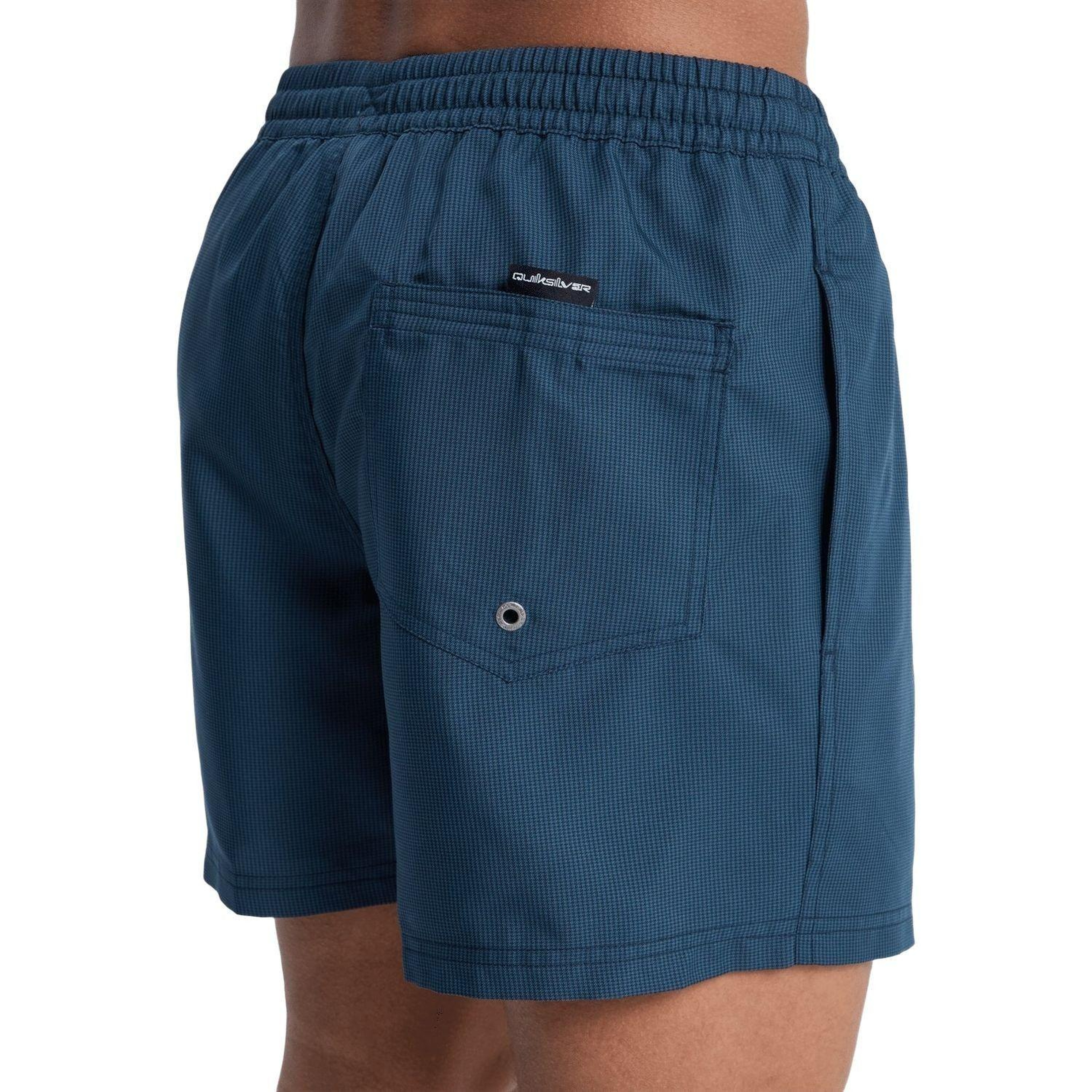Quiksilver Deluxe 15 Erkek Mavi Volley Short