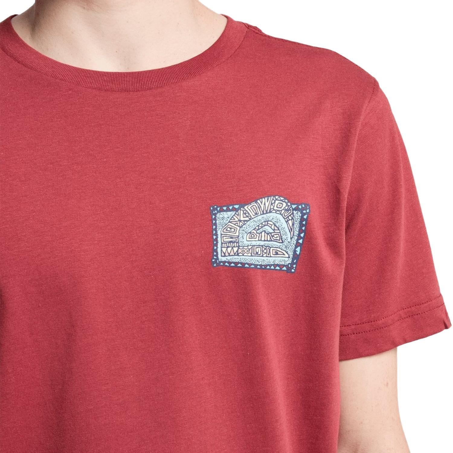 Quiksilver Heritage Erkek Çocuk Kırmızı Tişört