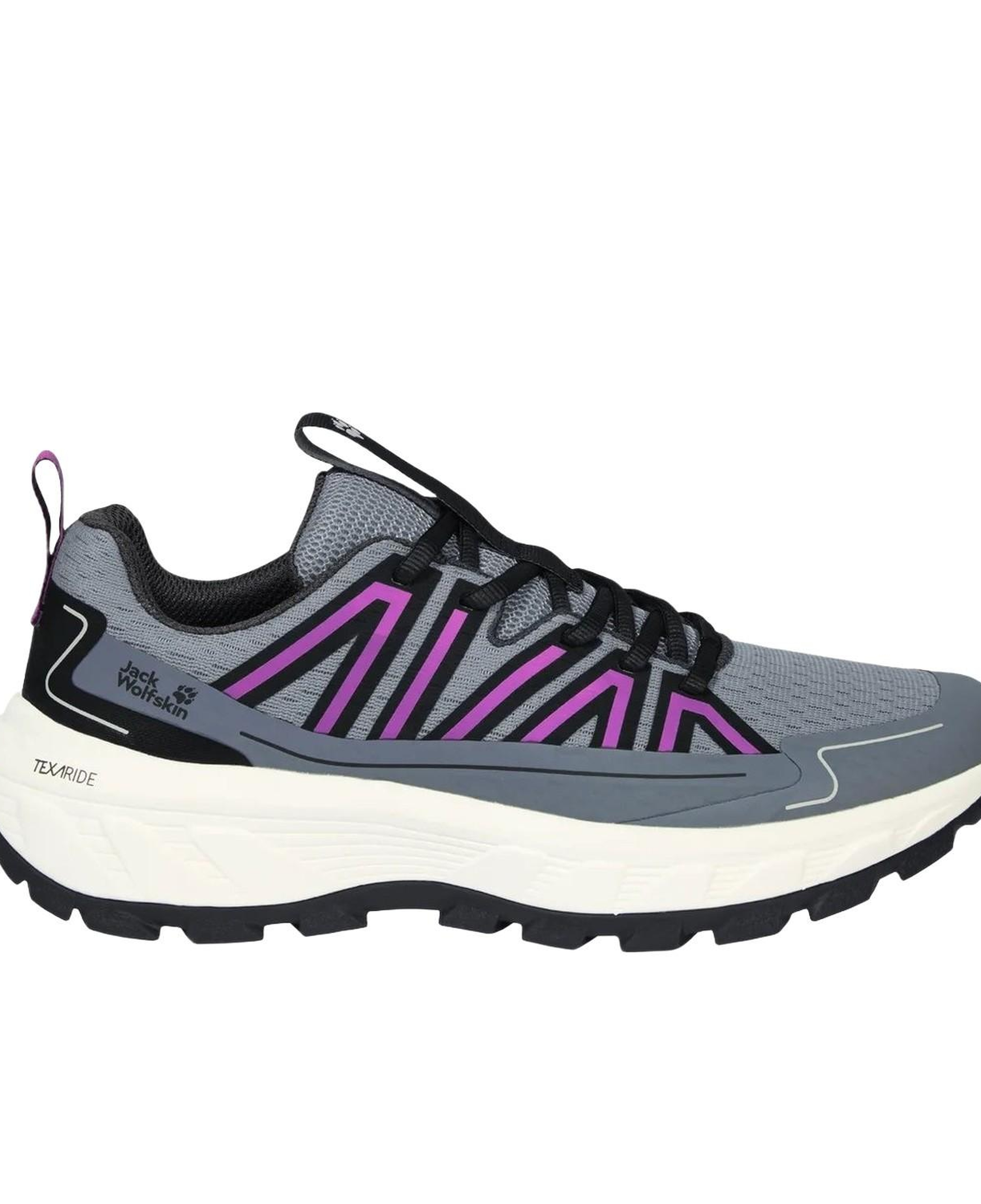 Jack Wolfskin Wild Hike Low Kadın Gri Outdoor Ayakkabı