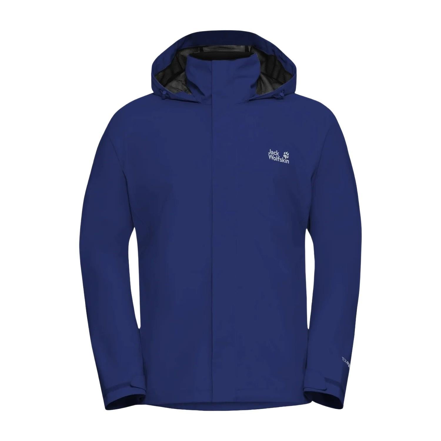 Jack Wolfskin Trailtime 2L Erkek Mavi Outdoor Ceketi