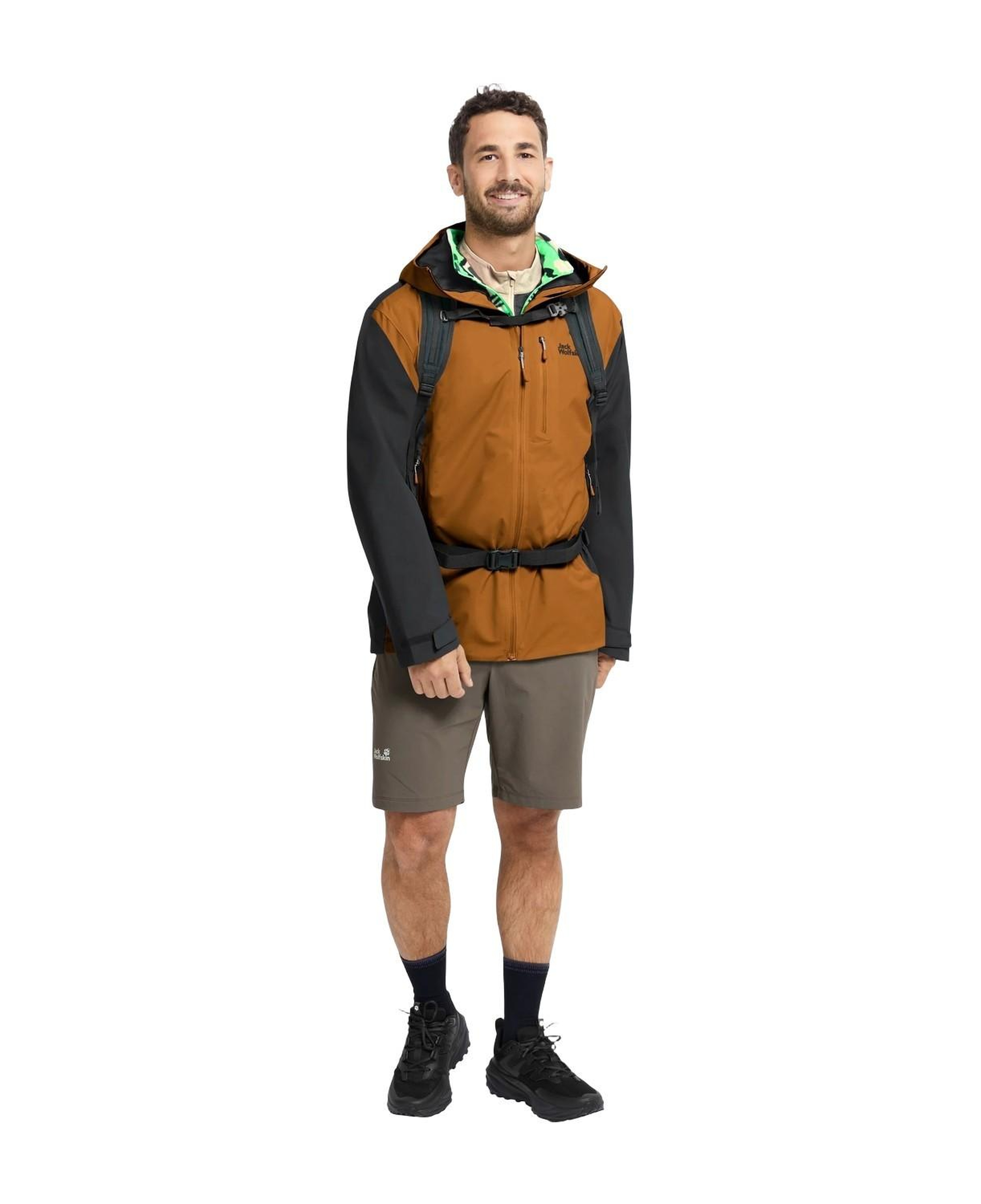Jack Wolfskin Rainrush 2L M Erkek Outdoor Ceketi