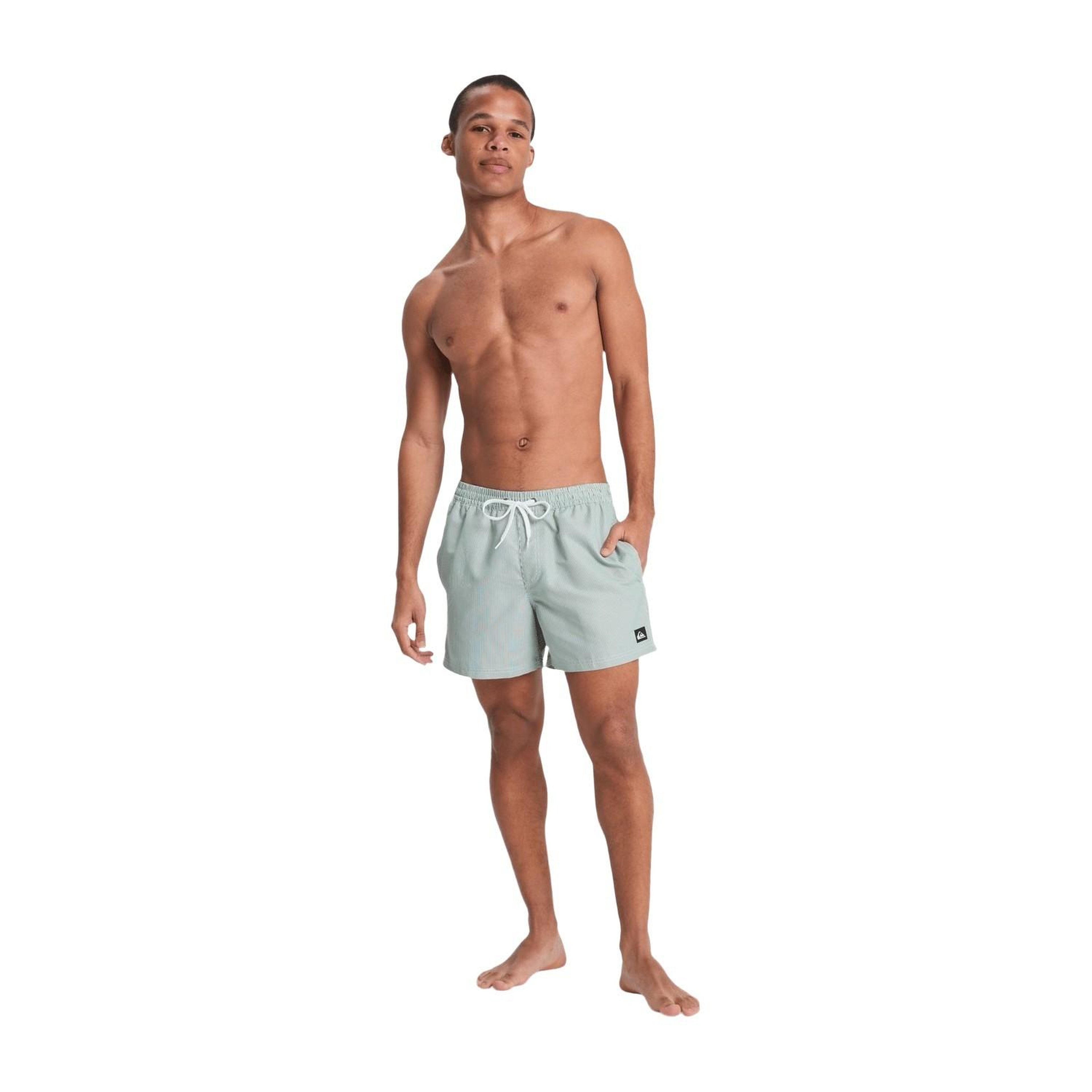 Quiksilver Deluxe 15 Erkek Yeşil Volley Short
