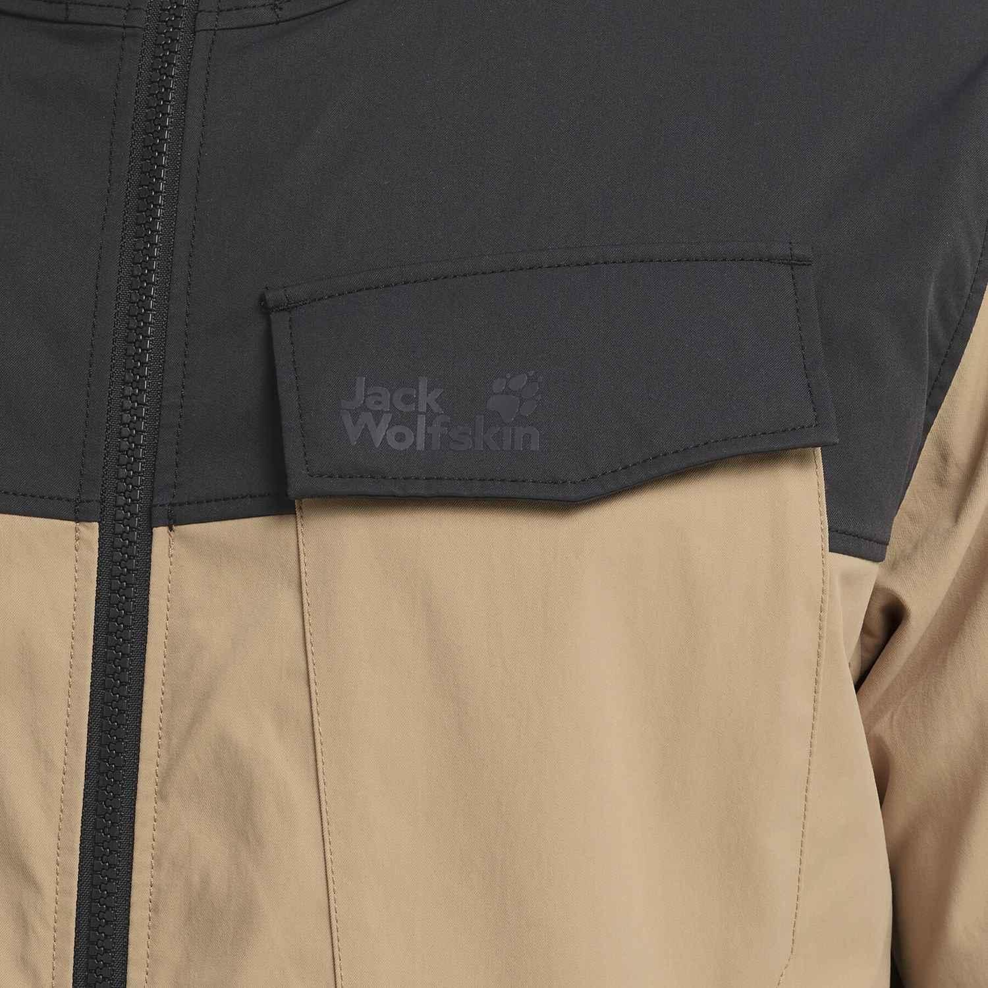 Jack Wolfskin Mahani Erkek Bej Outdoor Ceketi