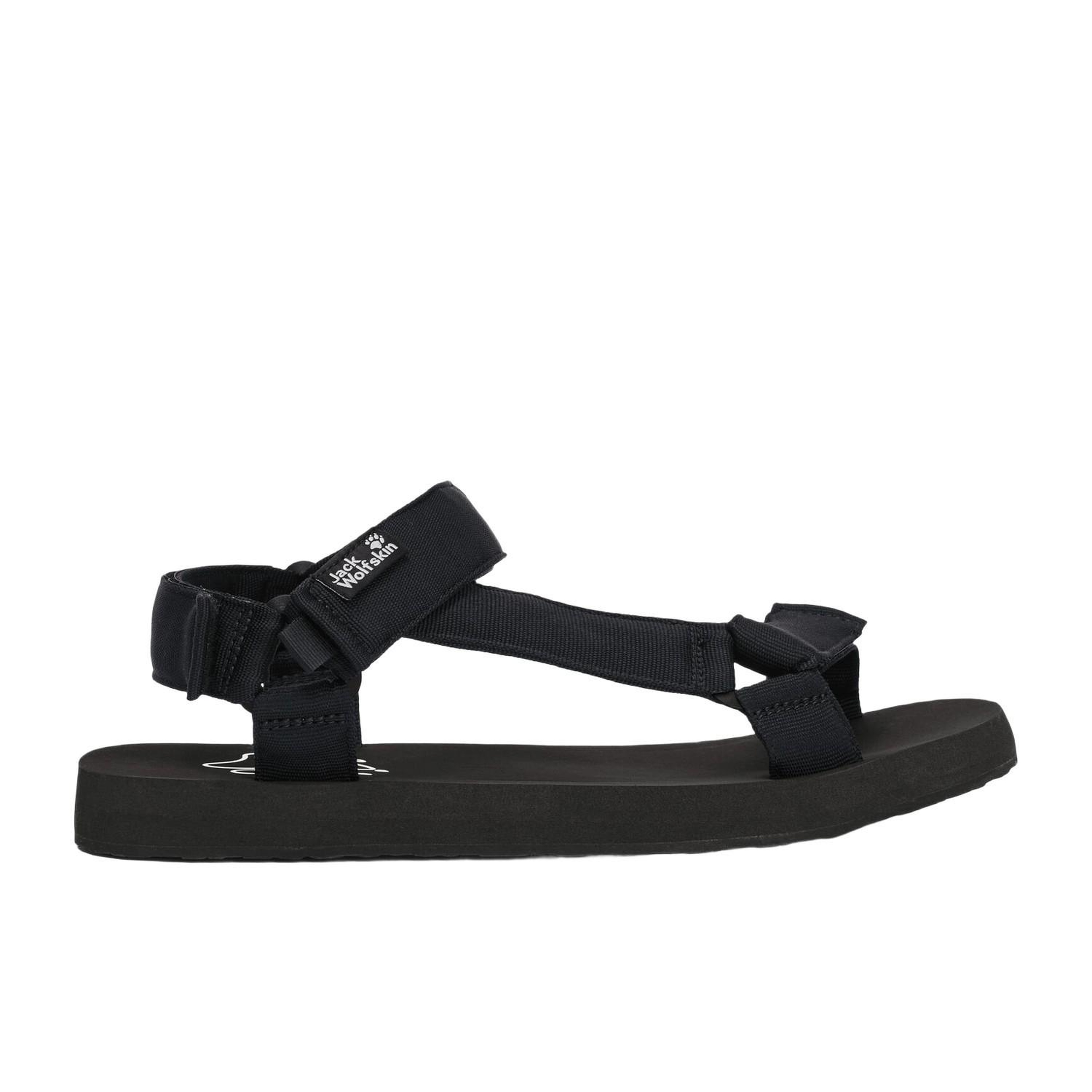 Jack Wolfskin Taiga Sandal Erkek Siyah Sandalet