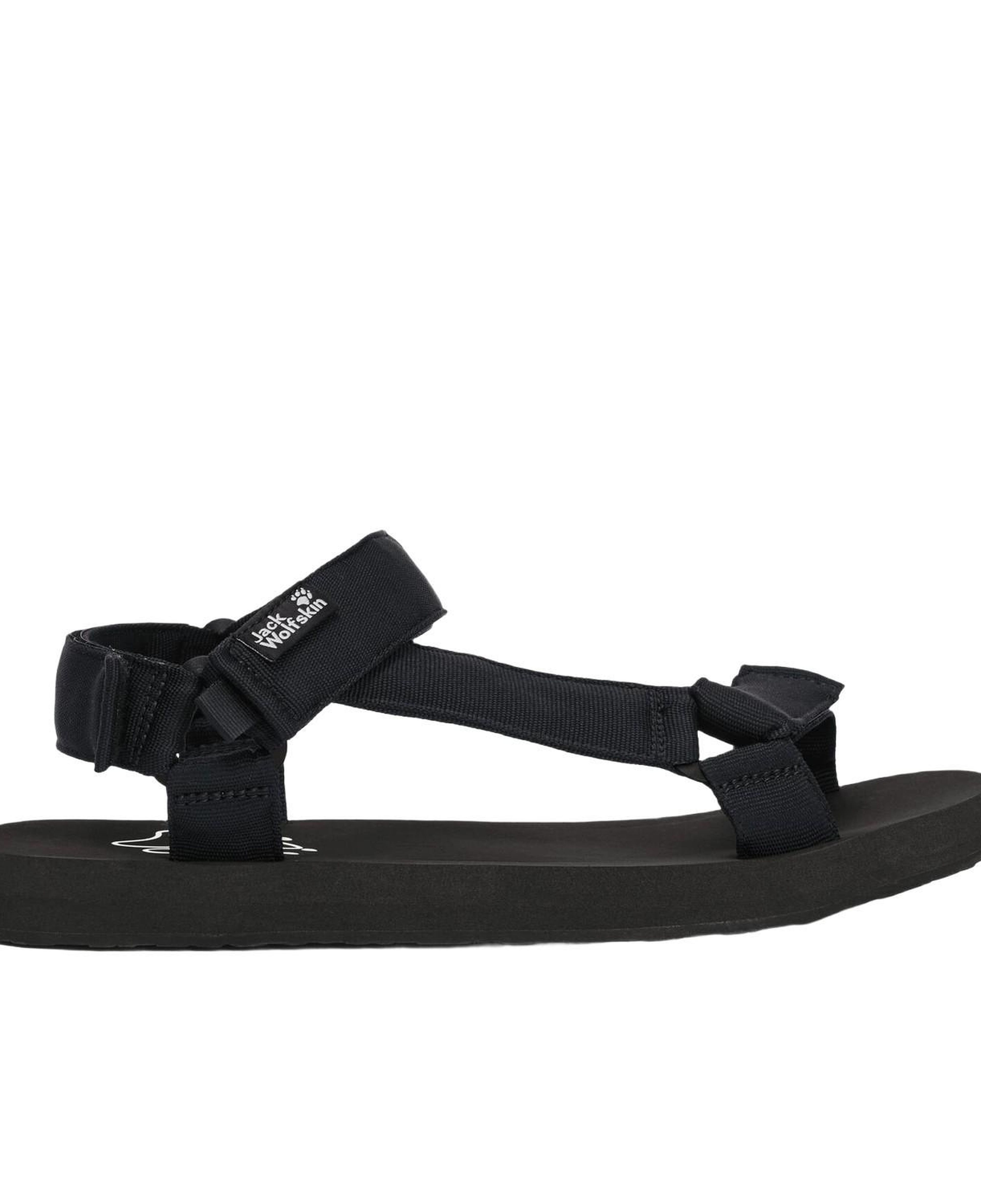 Jack Wolfskin Taiga Sandal Erkek Siyah Sandalet