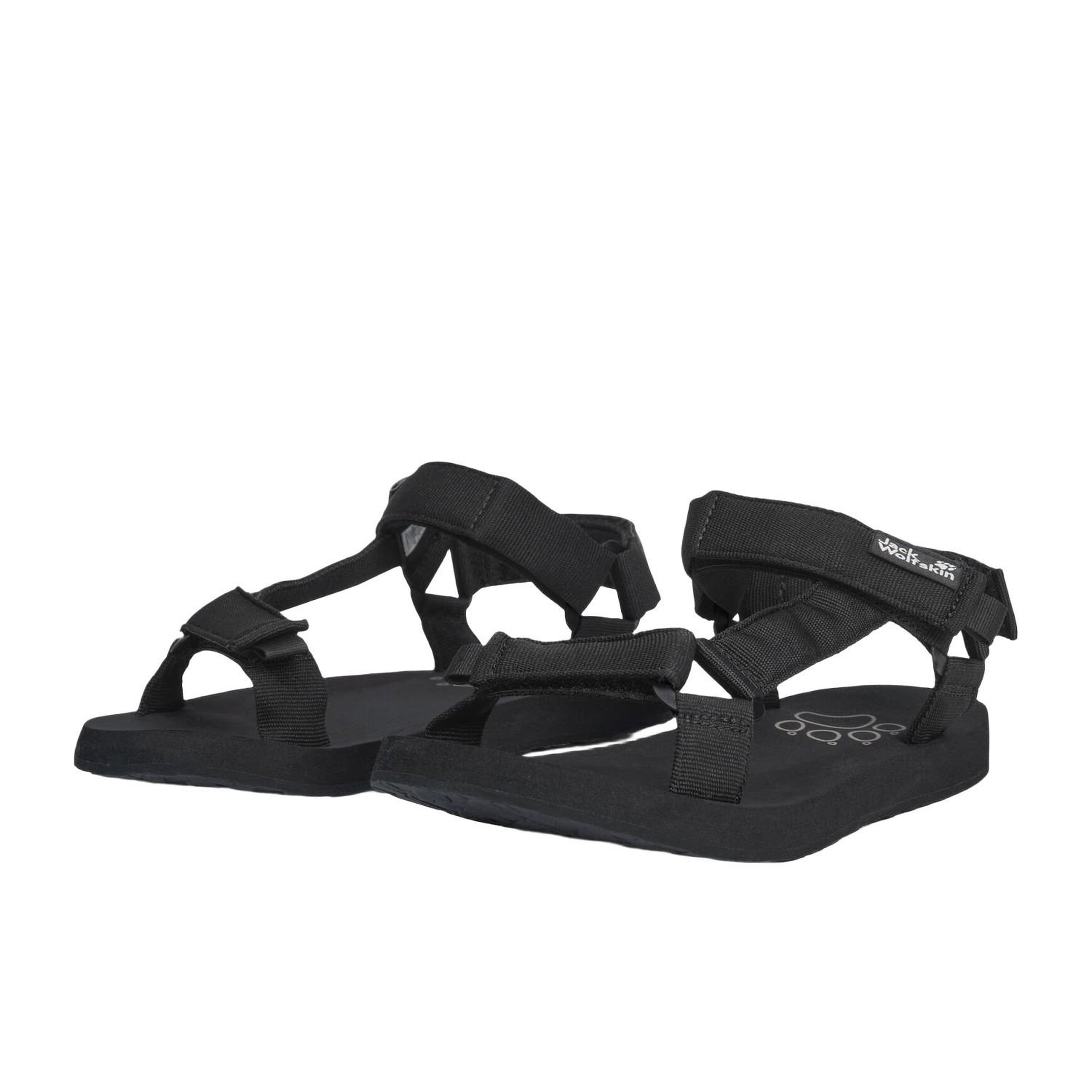 Jack Wolfskin Taiga Sandal Kadın Siyah Sandalet
