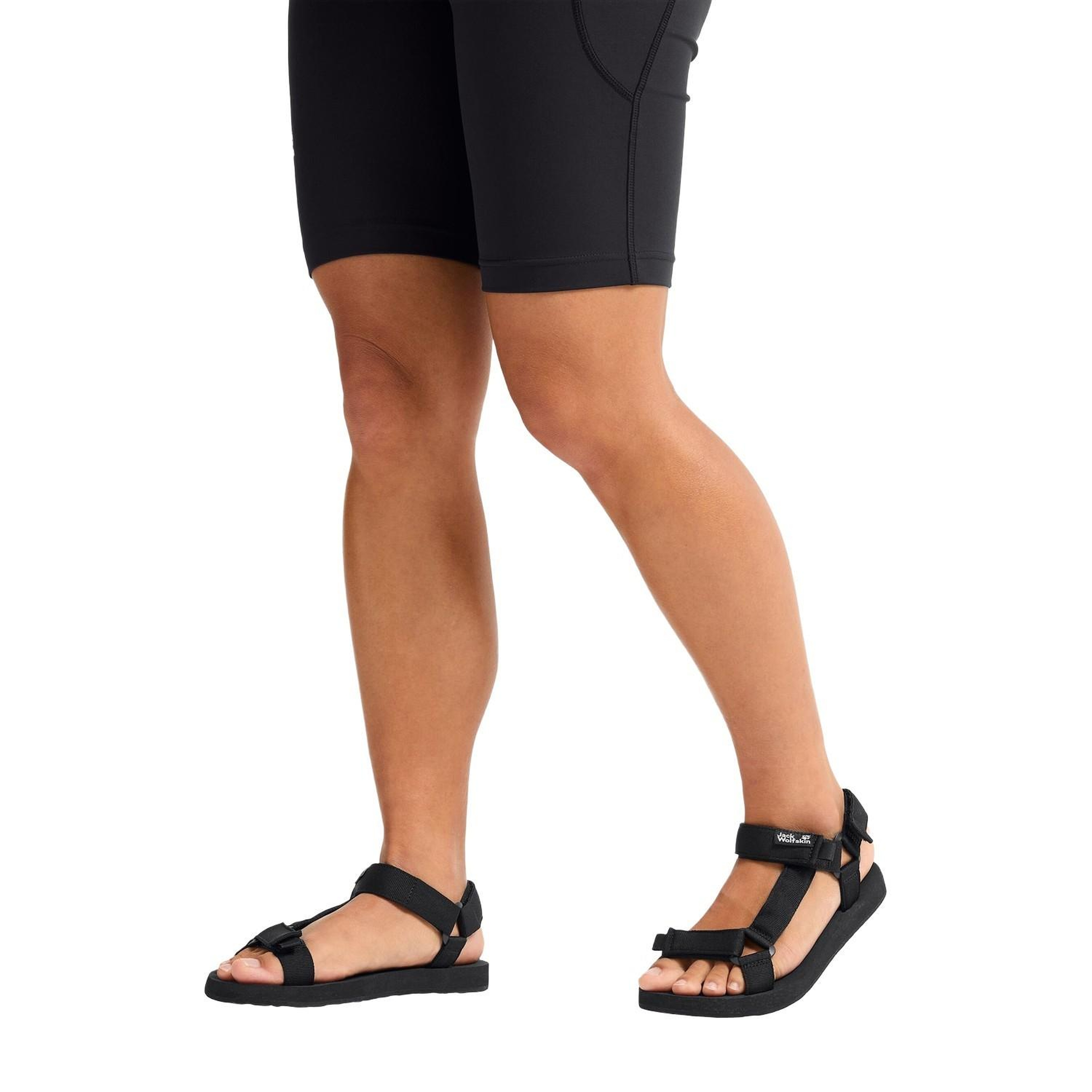 Jack Wolfskin Taiga Sandal Kadın Siyah Sandalet