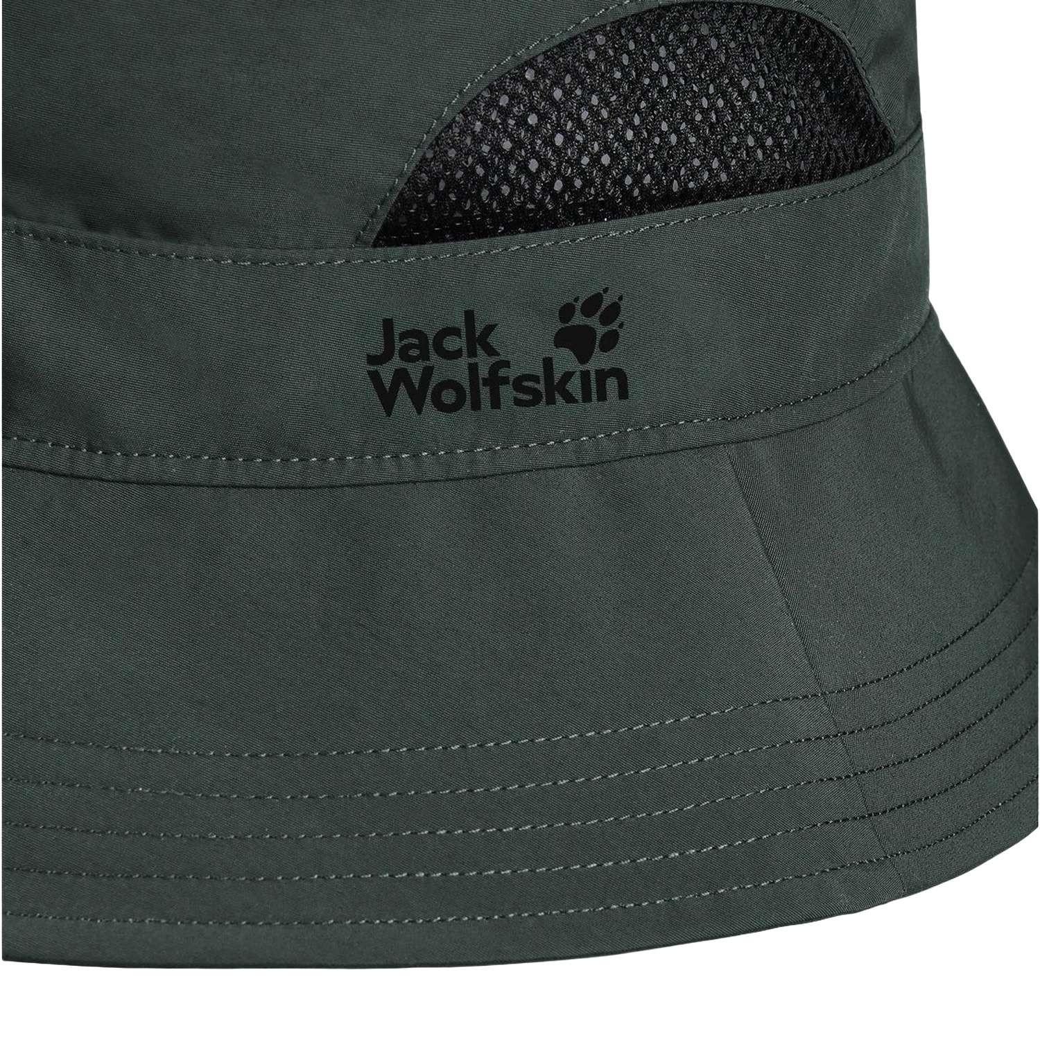 Jack Wolfskin Vent Bucket Hat Unisex Yeşil Şapka