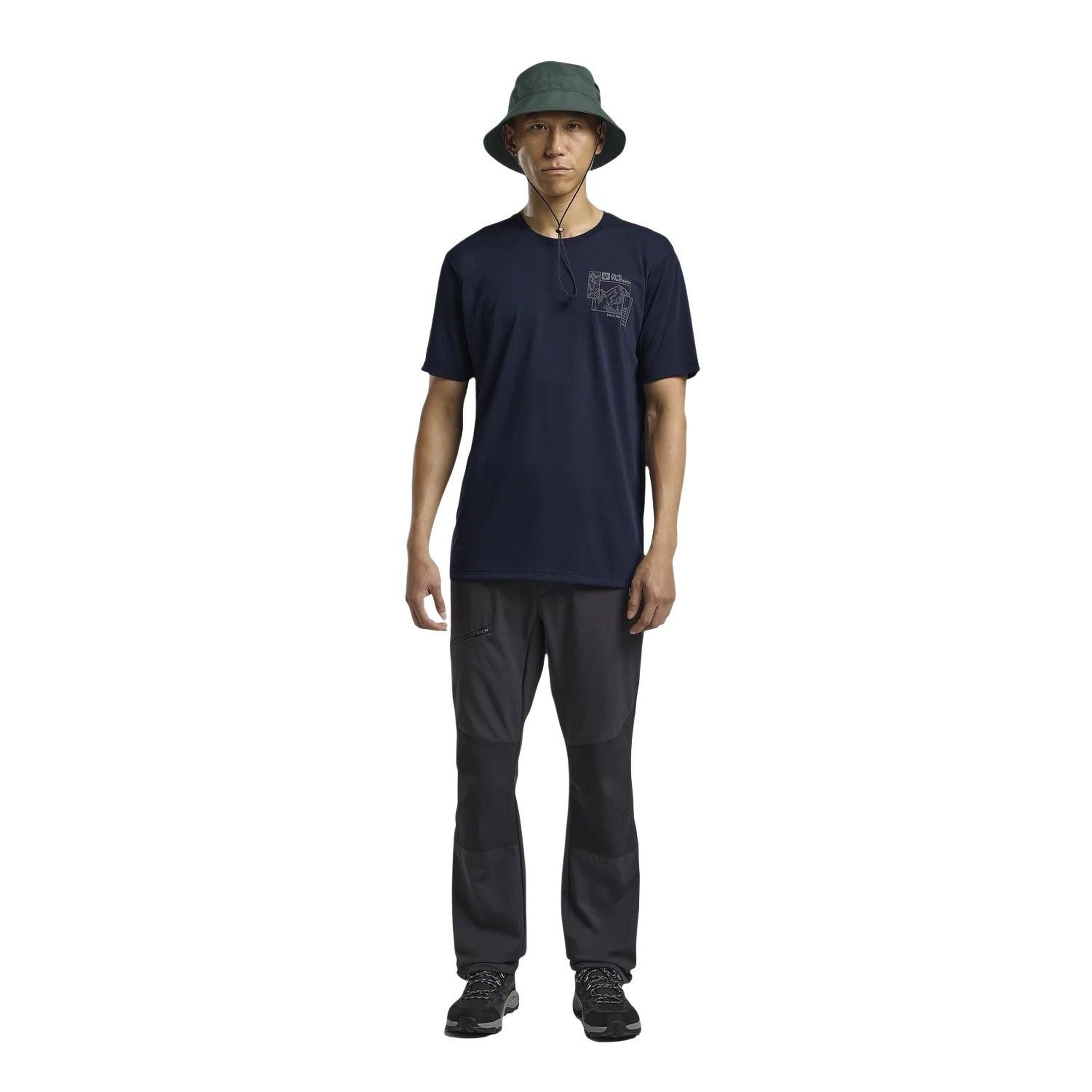 Jack Wolfskin Vent Bucket Hat Unisex Yeşil Şapka