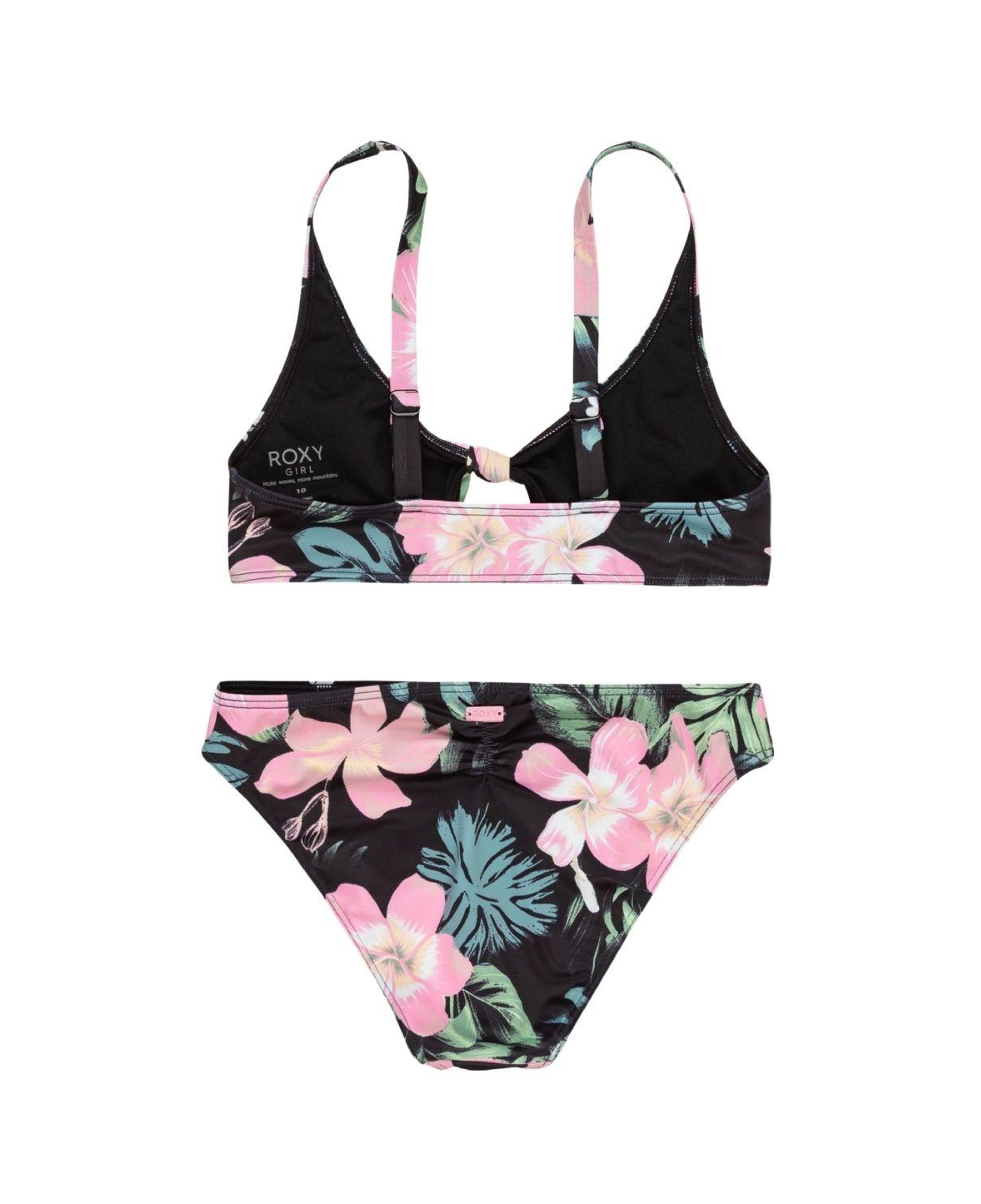 Roxy Shadow Floral Bralette Set Kız Çocuk Bikini