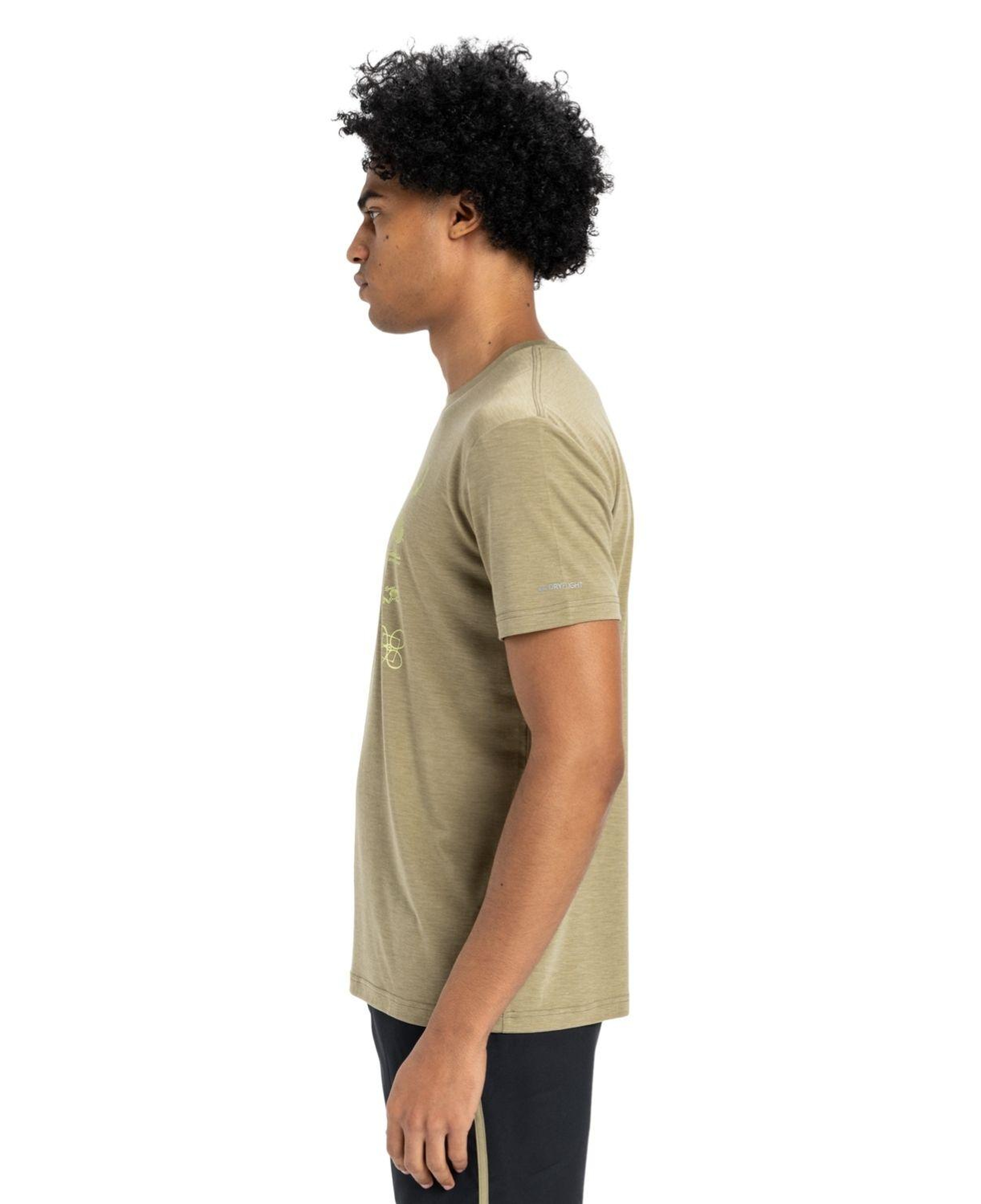 Quiksilver Coastal Run Erkek Yeşil Tişört