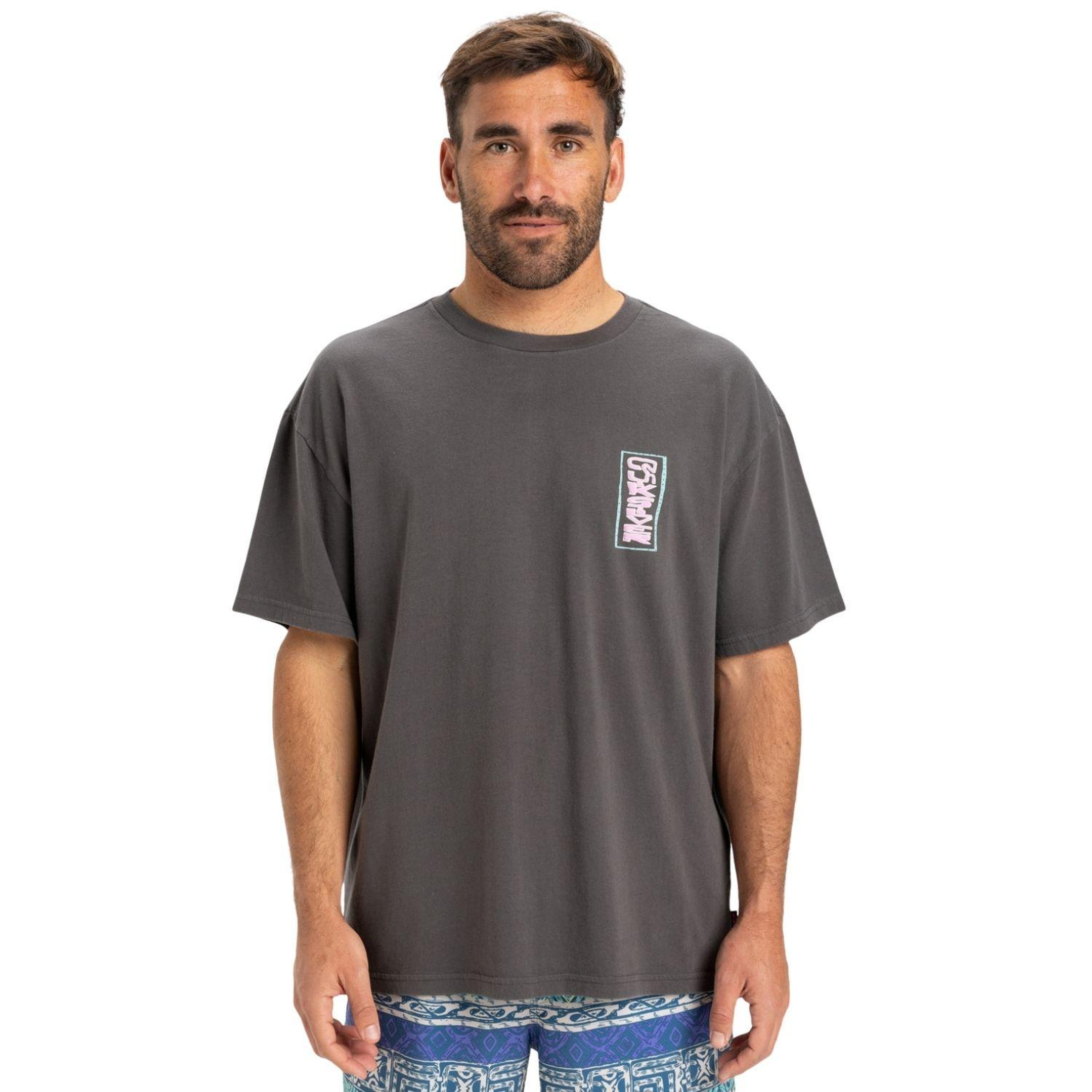 Quiksilver Gh Qs Sunrise Bowl Erkek Gri Tişört