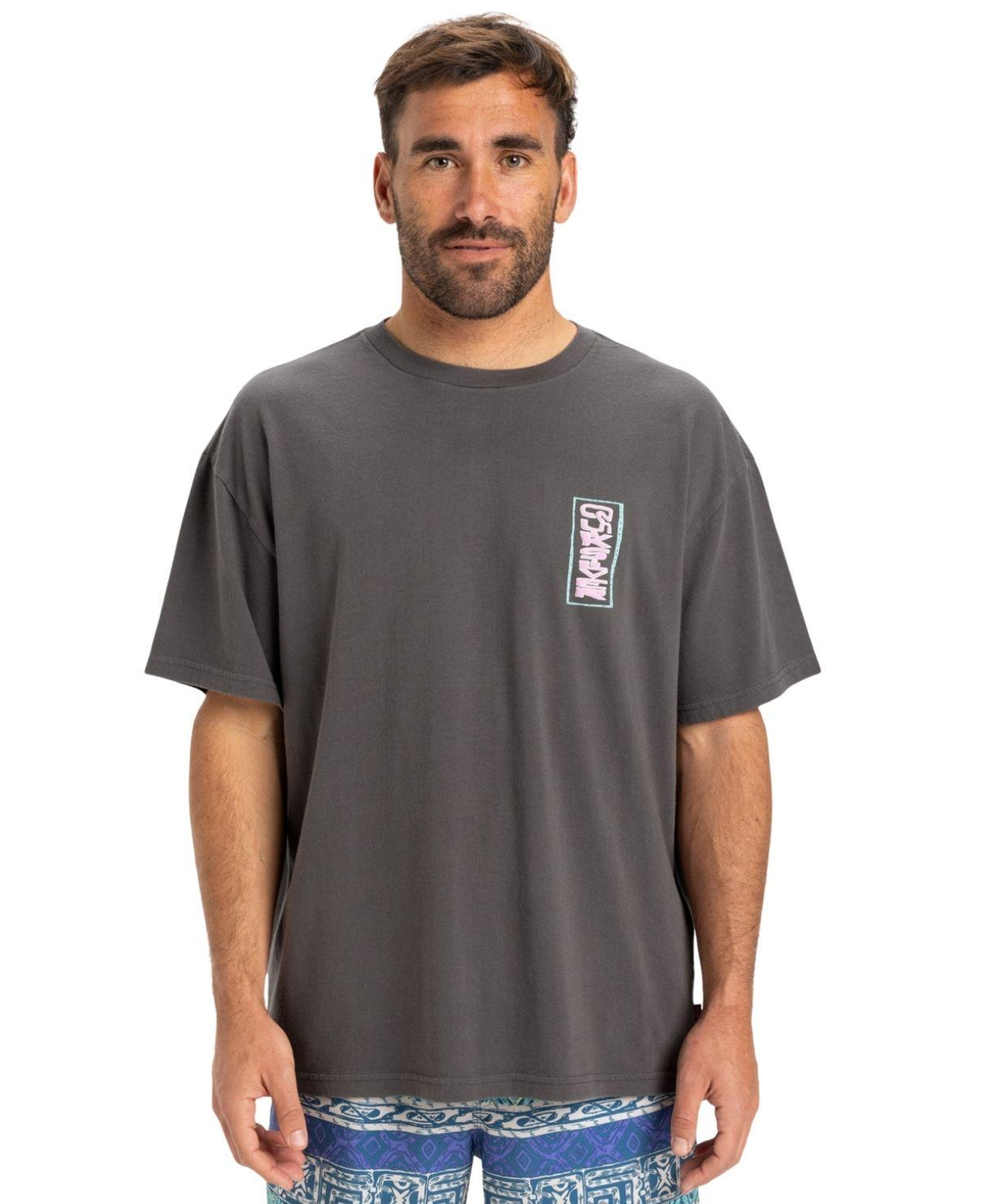 Quiksilver Gh Qs Sunrise Bowl Erkek Gri Tişört