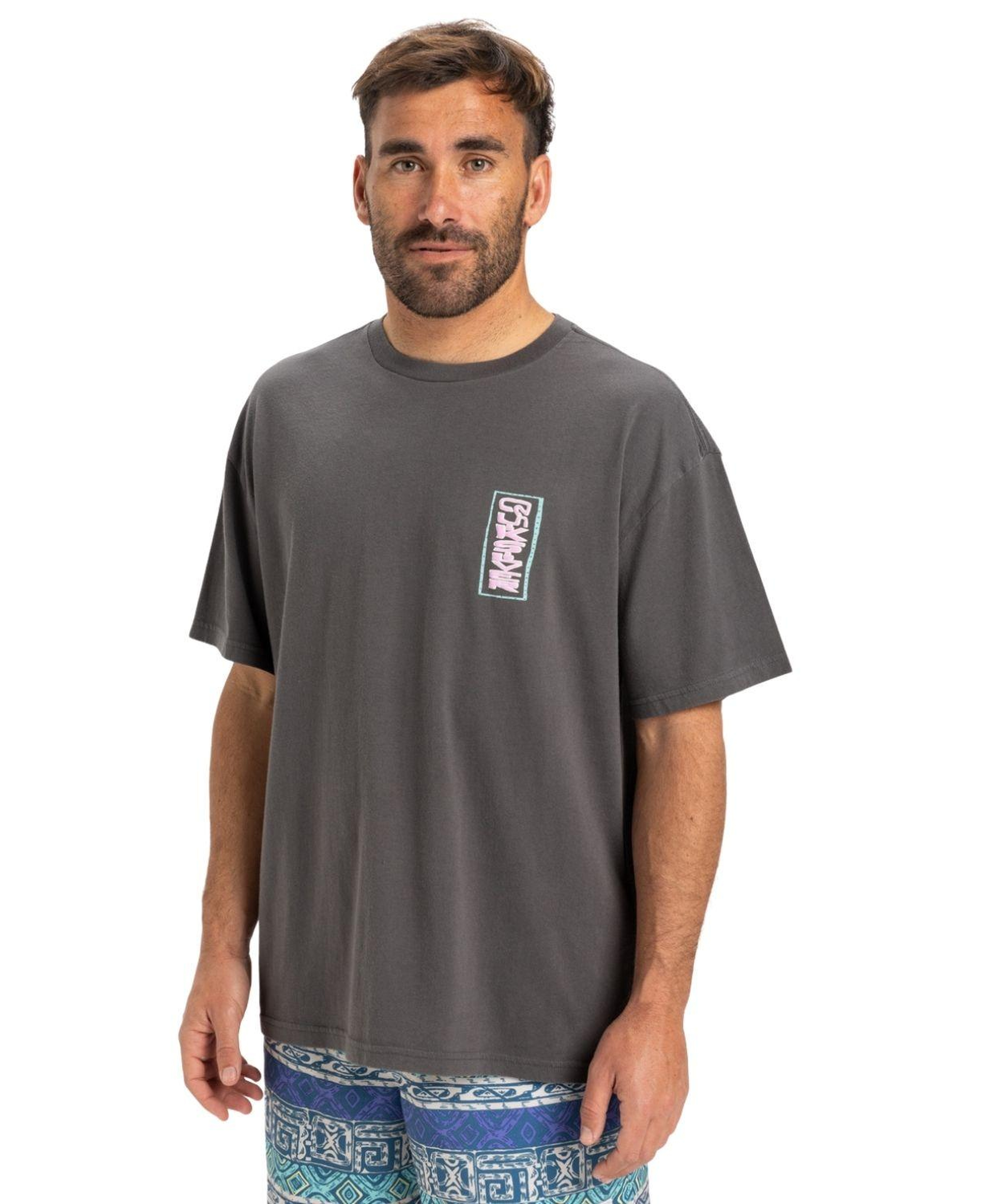 Quiksilver Gh Qs Sunrise Bowl Erkek Gri Tişört