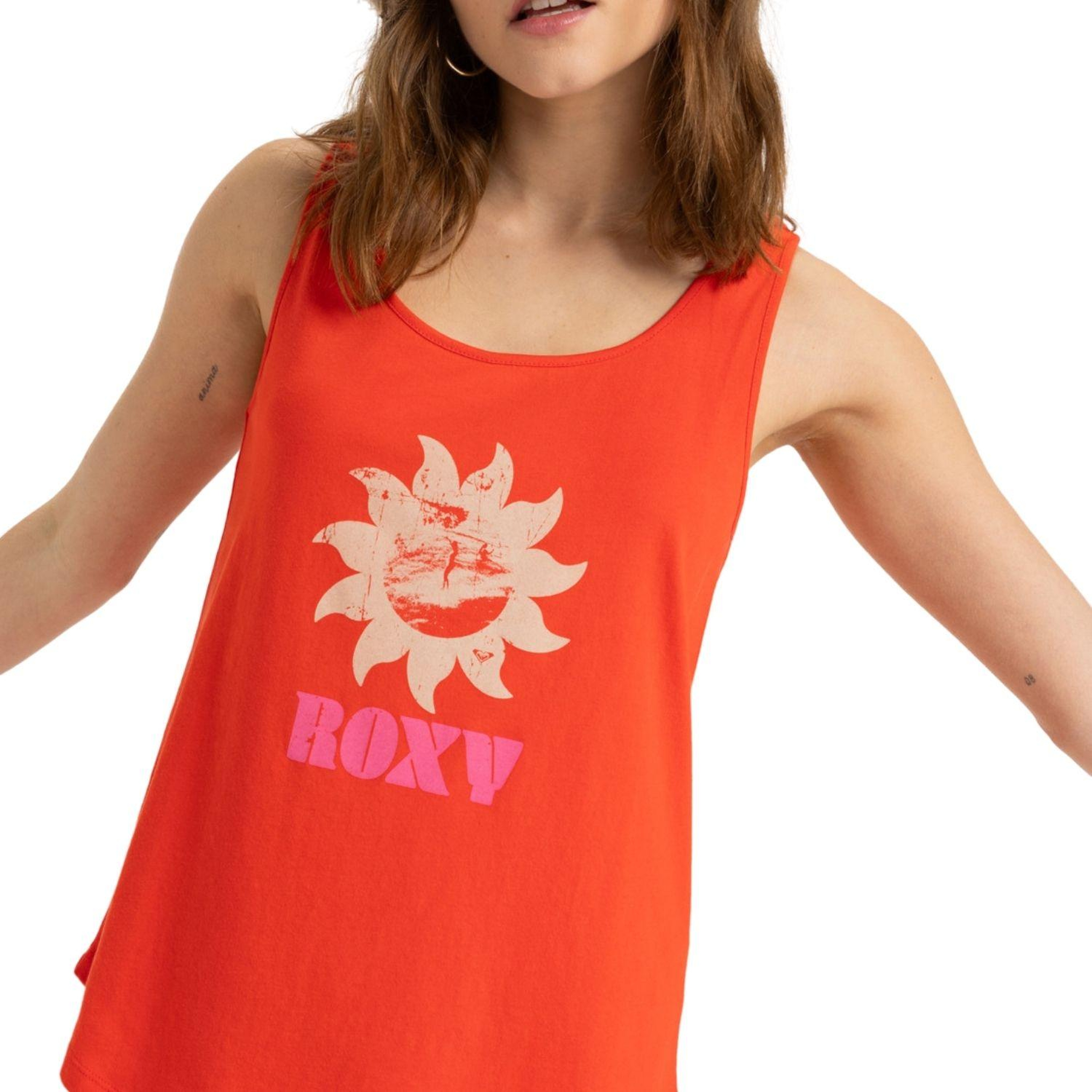 Roxy Surfclassic Tank Organic Kadın Turuncu Atlet