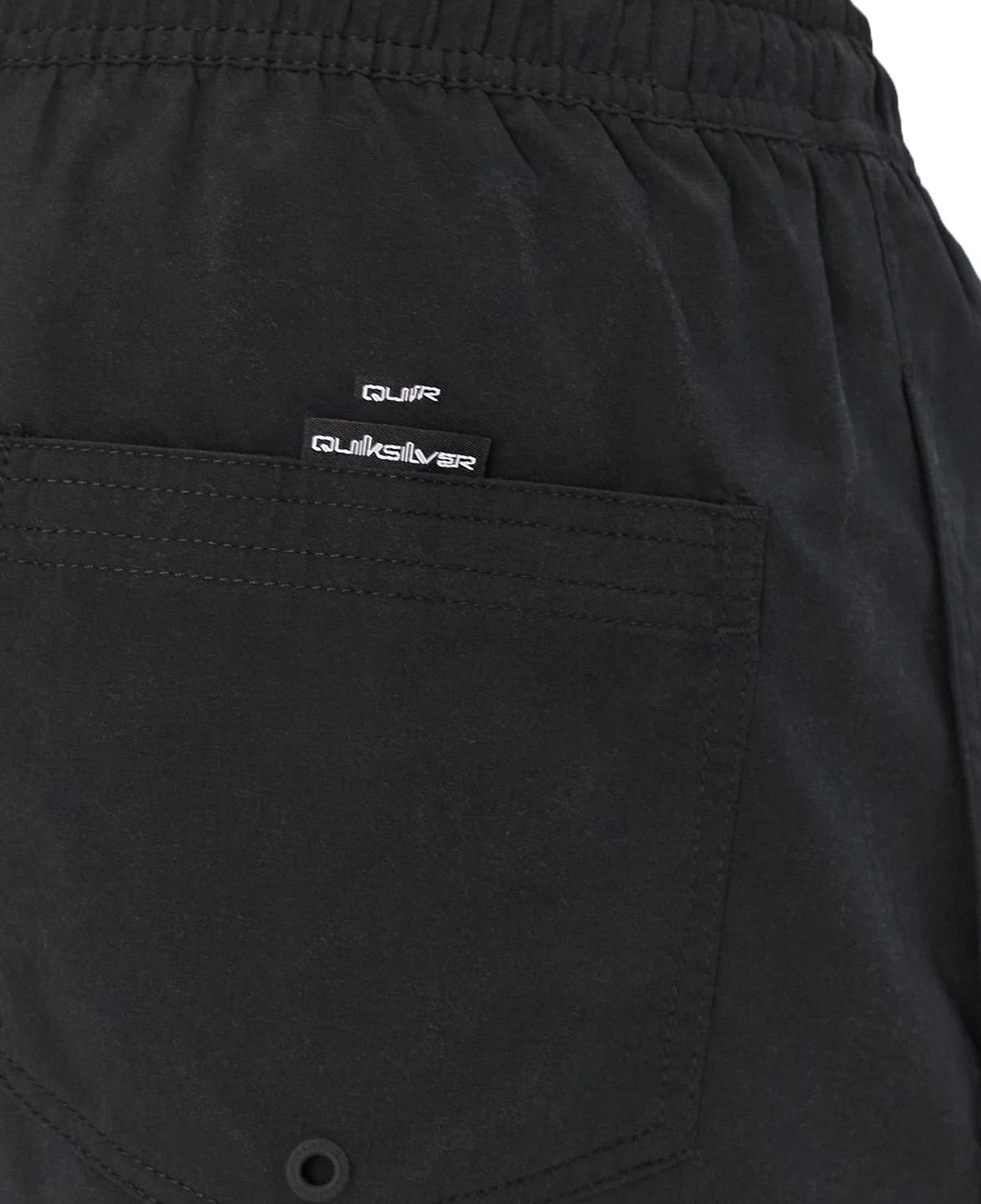 Quiksilver Spl Fineline Volley 15 Erkek Siyah Volley Short