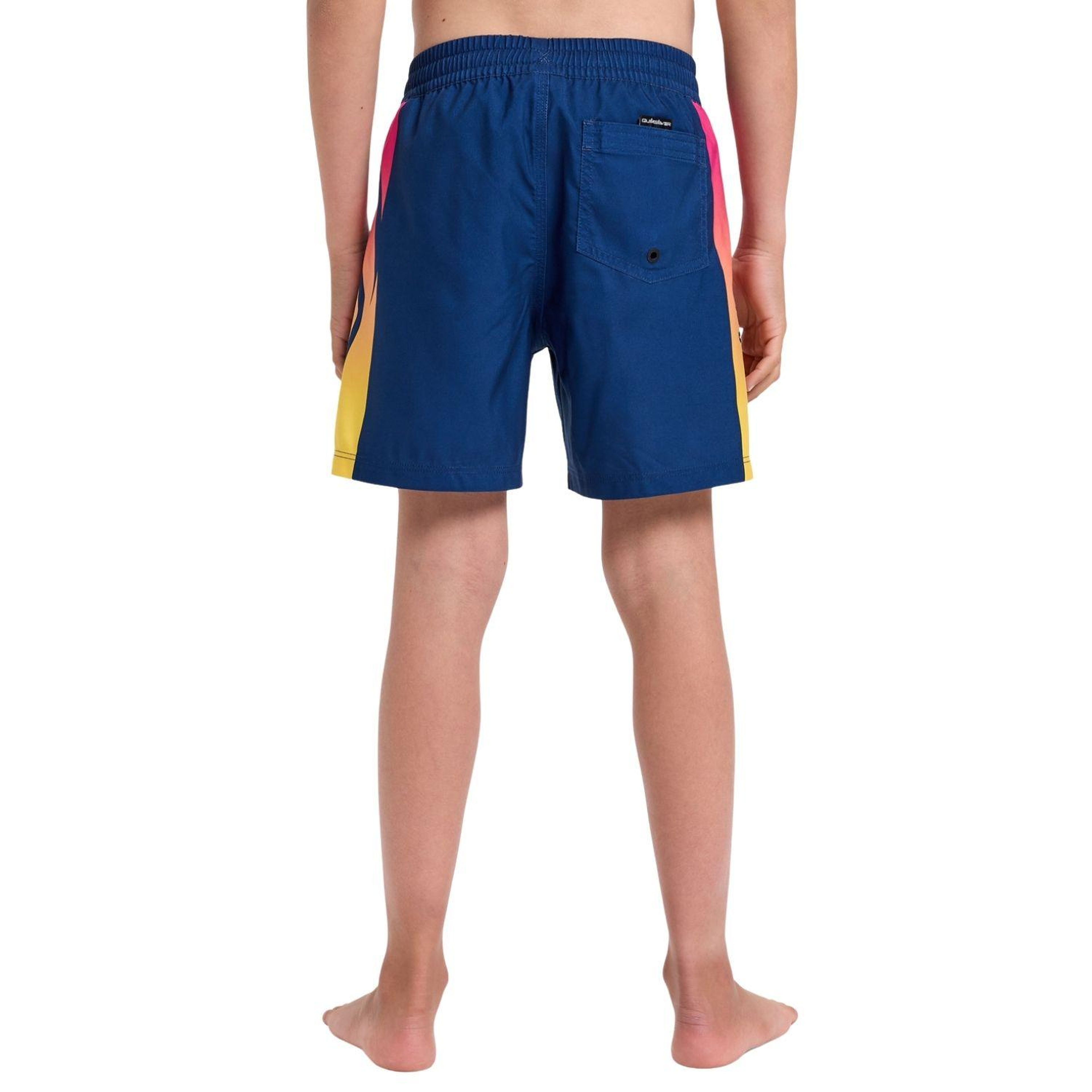 Quiksilver Everyday Holmes Volley Erkek Çocuk Mavi Volley Short