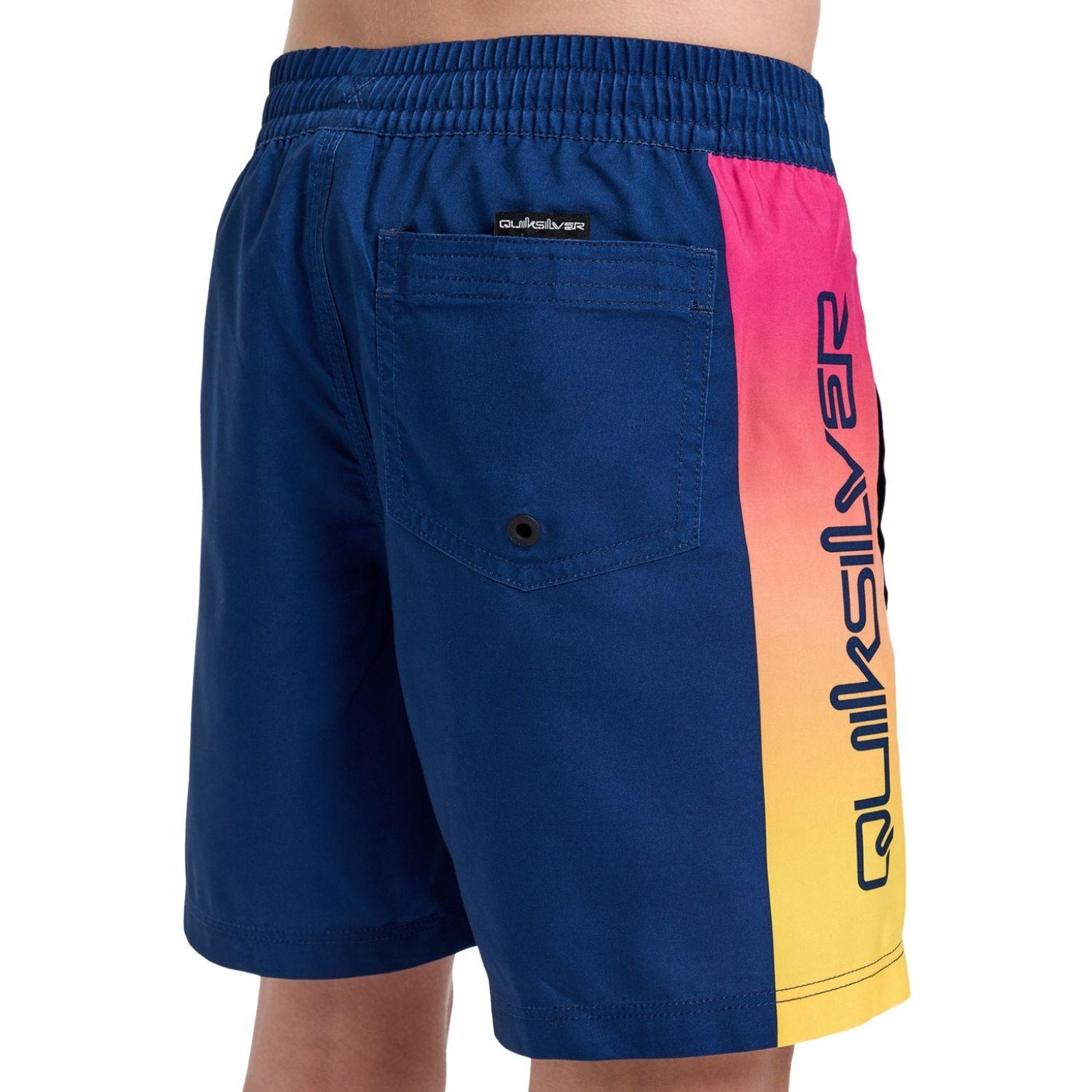 Quiksilver Everyday Holmes Volley Erkek Çocuk Mavi Volley Short