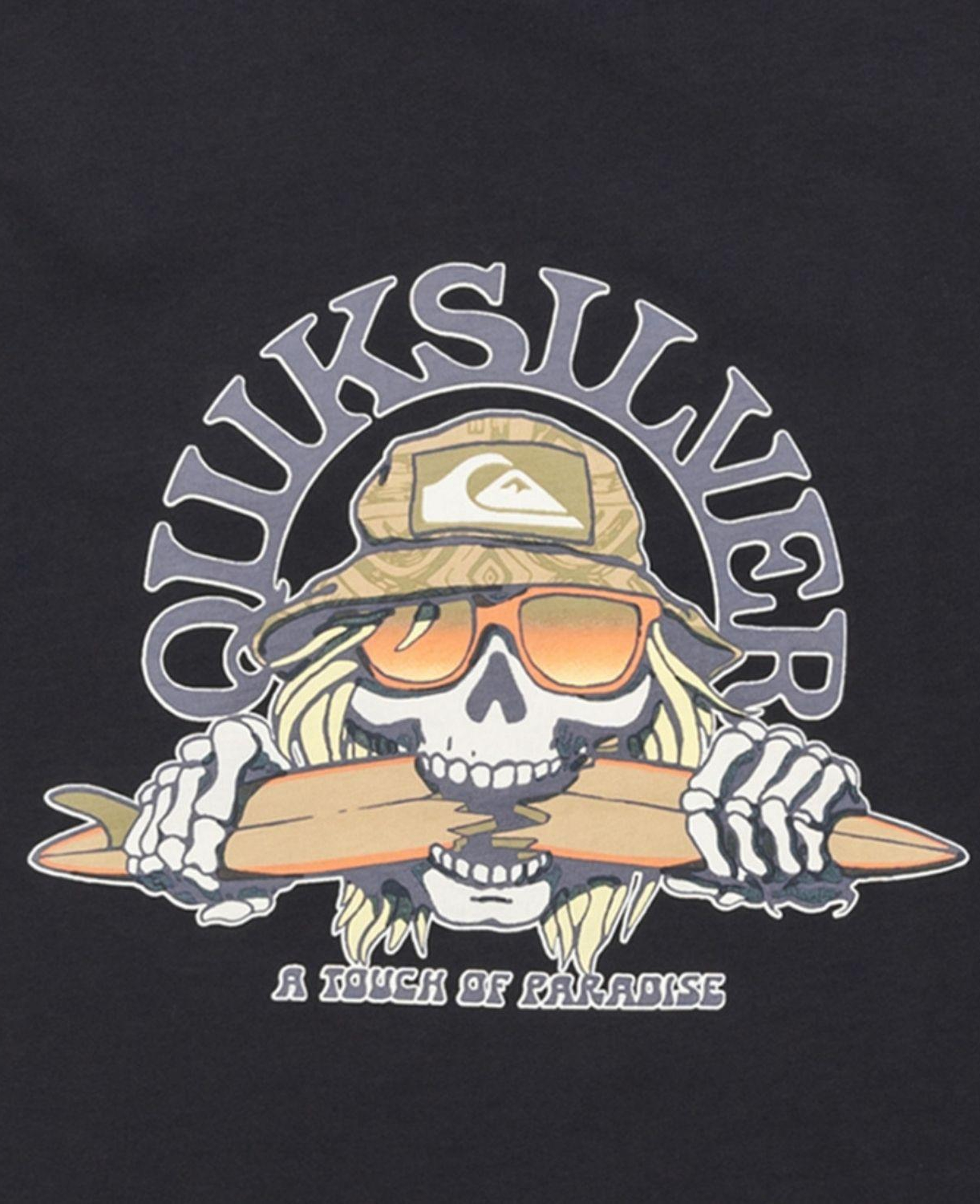 Quiksilver Ev Skull Feast Erkek Çocuk Tişört