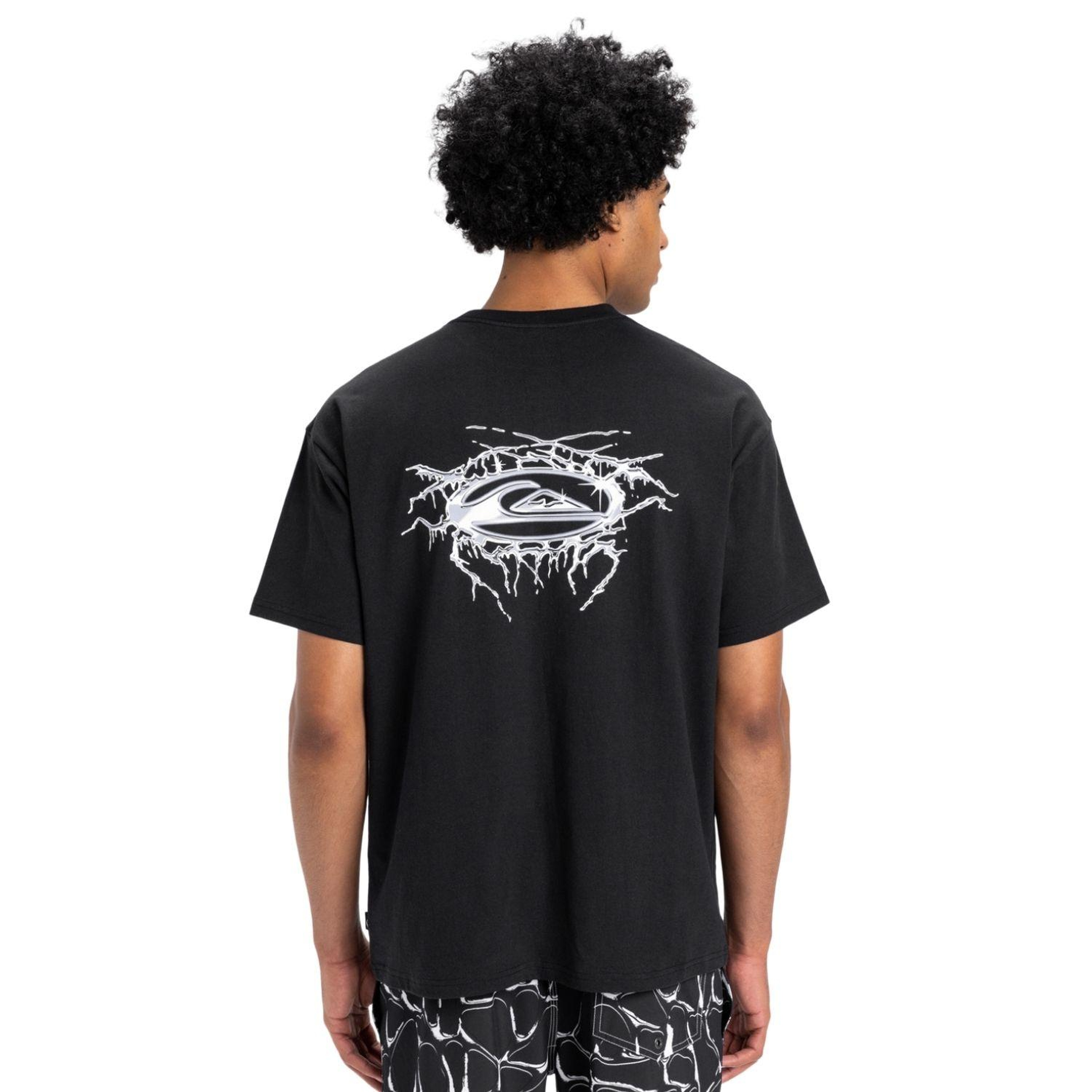 Quiksilver Mercury Chrome Lightning Erkek Tişört