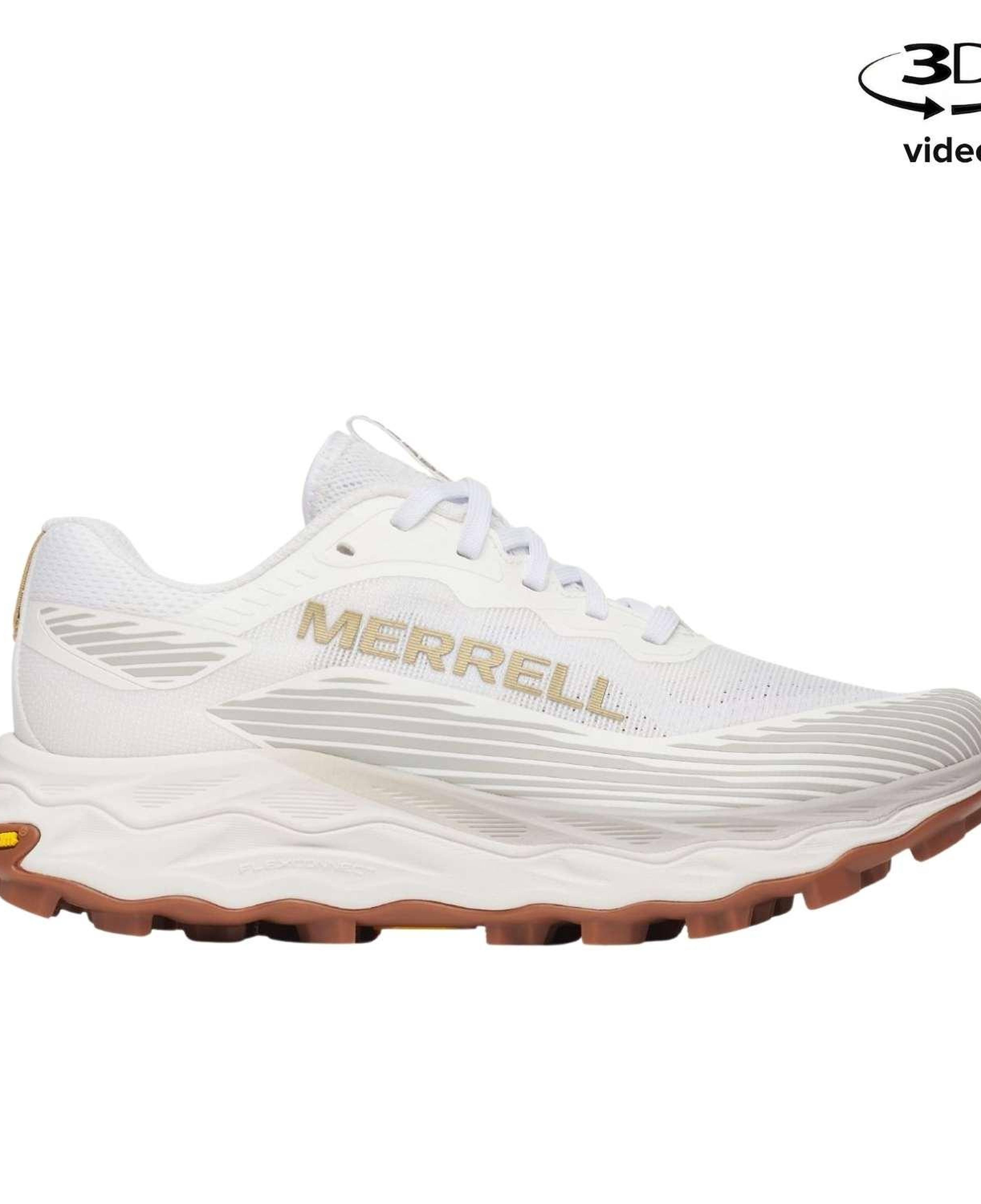 Merrell Agility Peak 6 Kadın Beyaz Patika Koşusu Ayakkabısı
