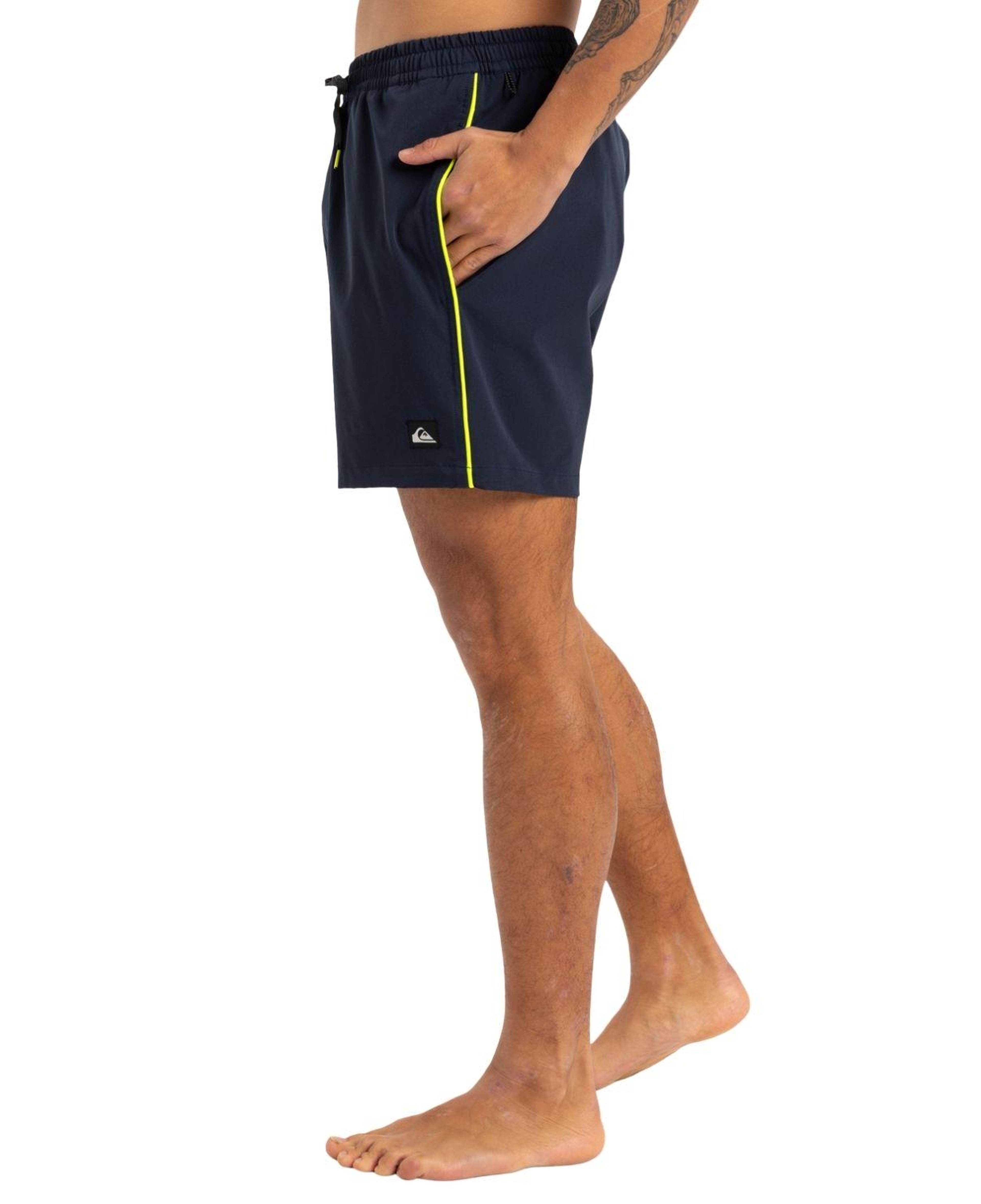 Quiksilver Spl Surfsilk Piped Volley 16 Erkek Mavi Volley Short