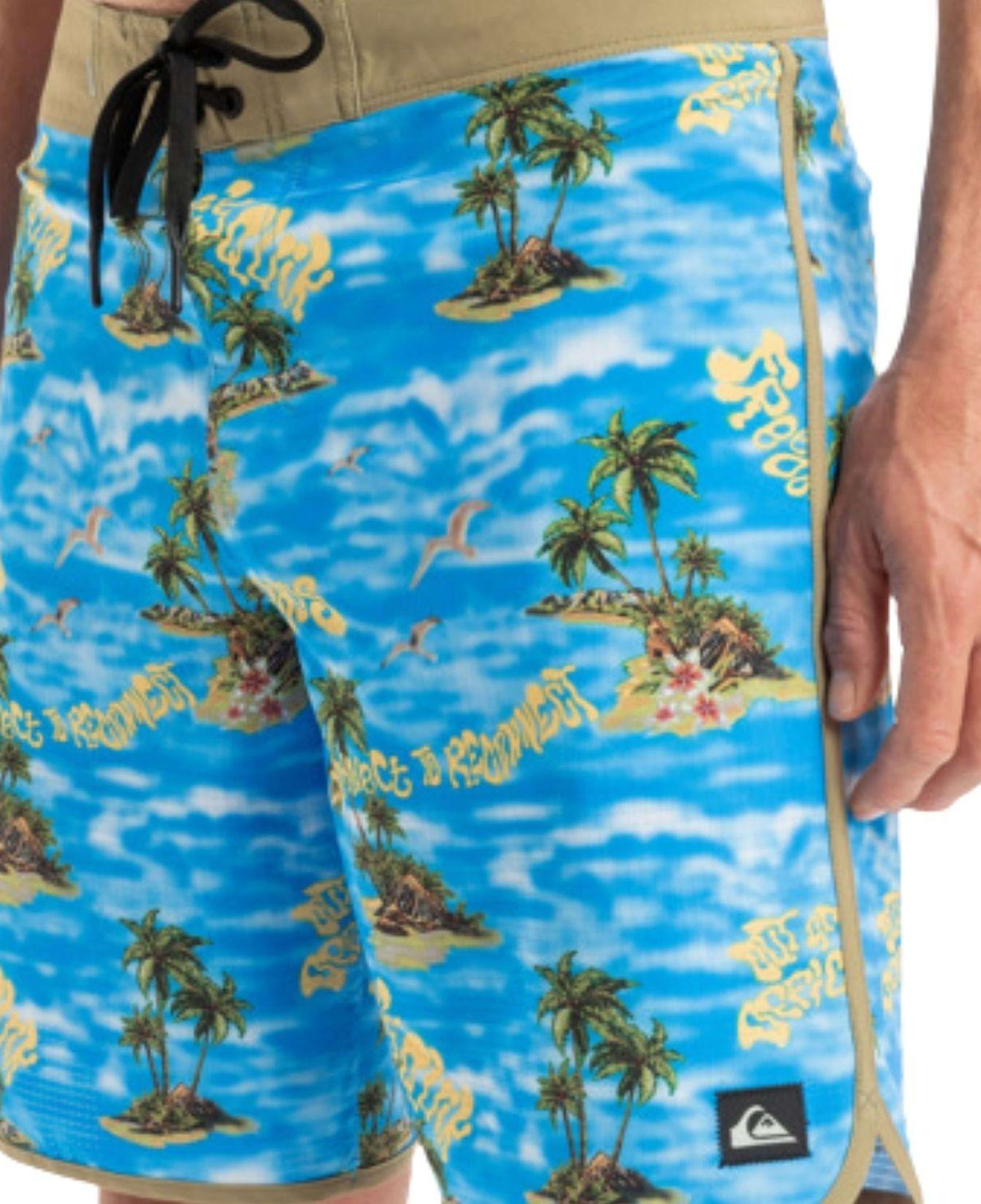 Quiksilver Highline Scallop 19 Erkek Boardshort
