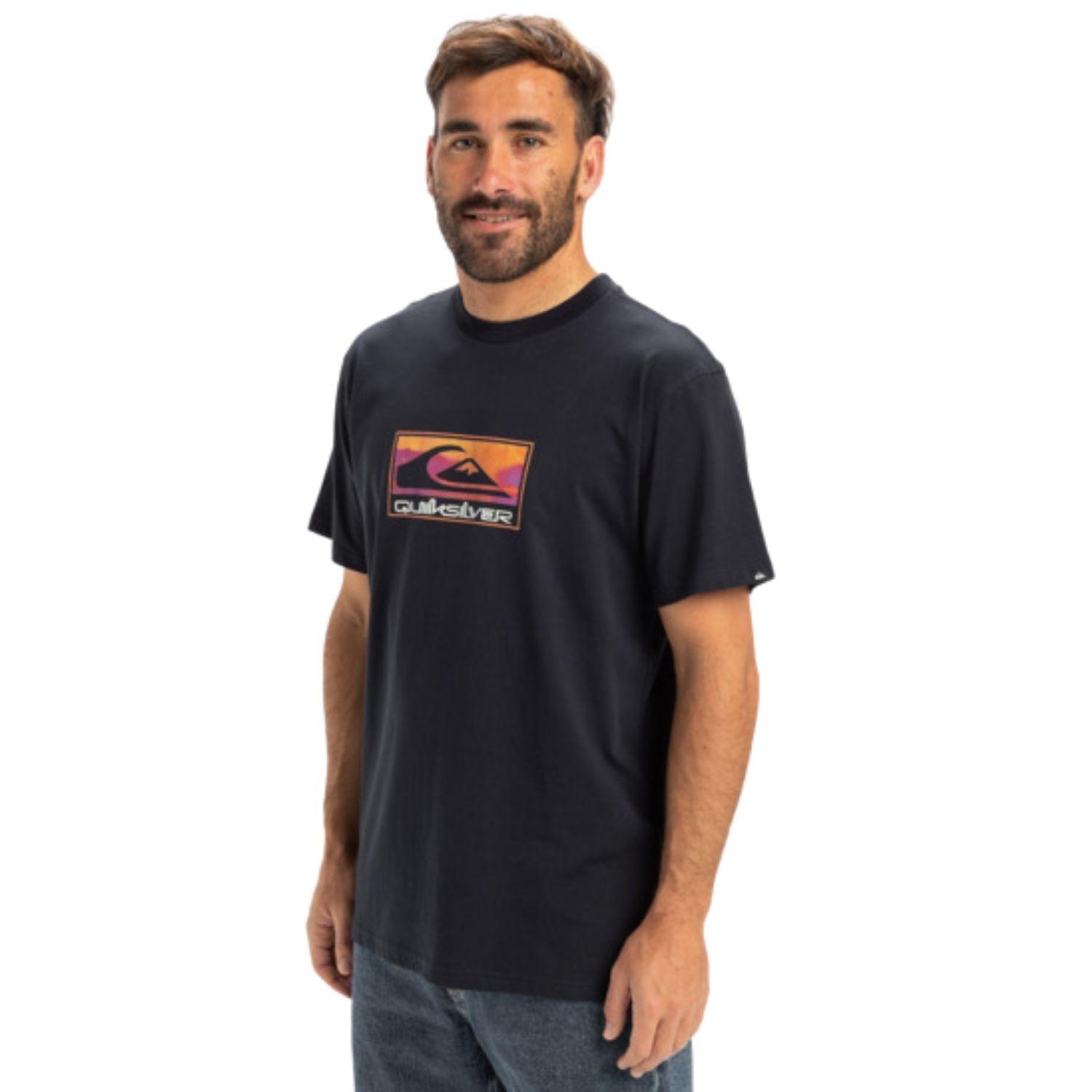 Quiksilver Ev Gradient Box Erkek Tişört