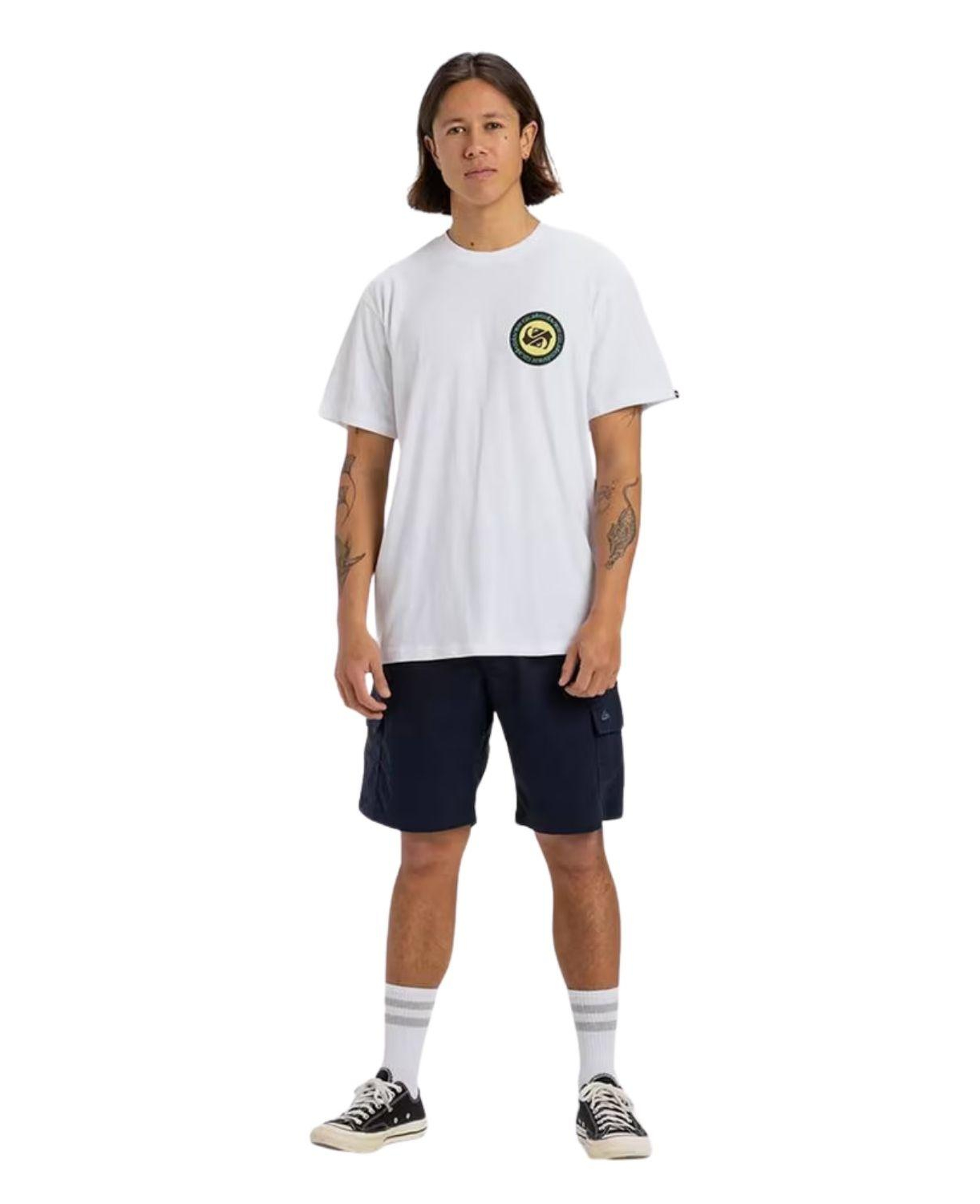 Quiksilver Circle Back Erkek Tişört