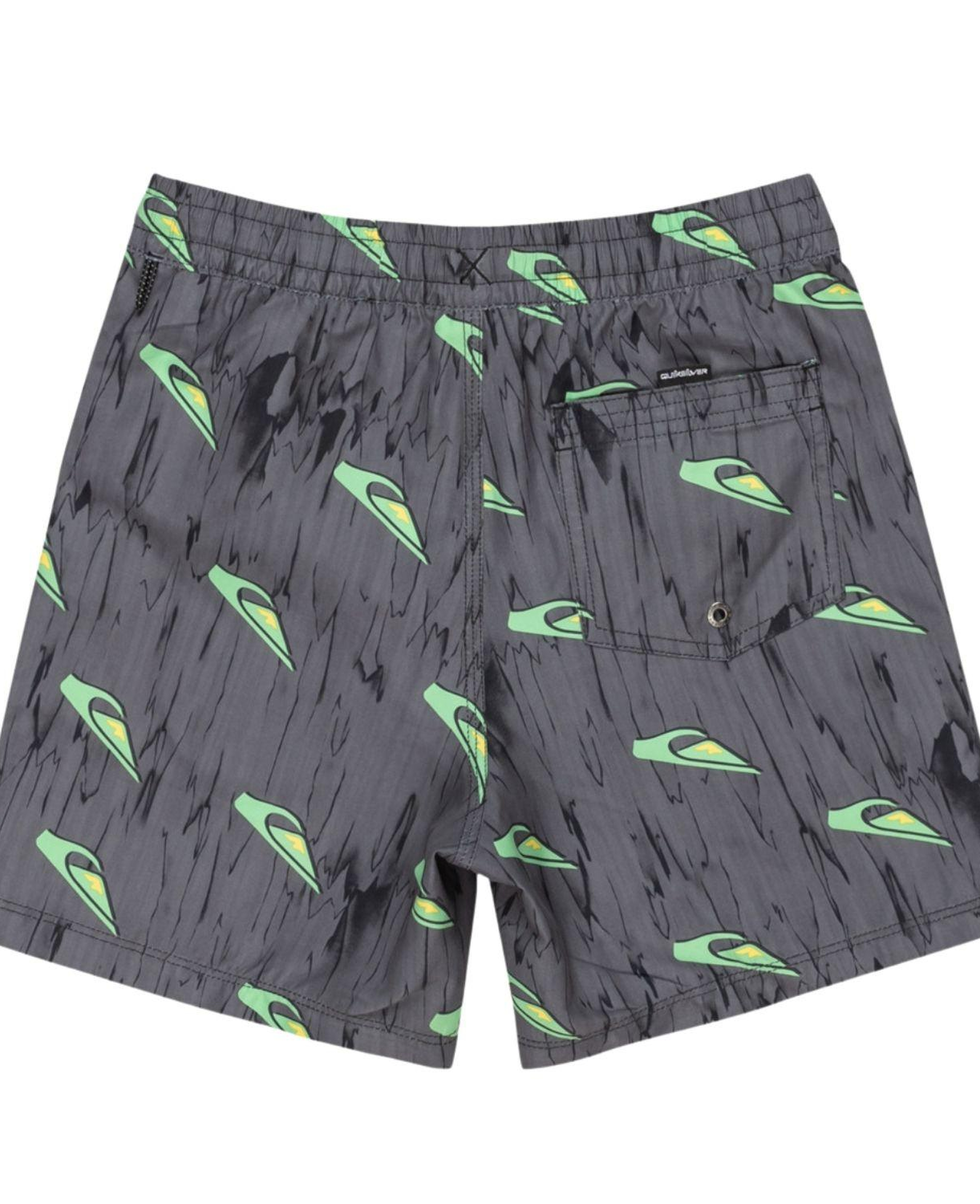 Quiksilver Next Gen Volley 14 Erkek Çocuk Siyah Volley Short