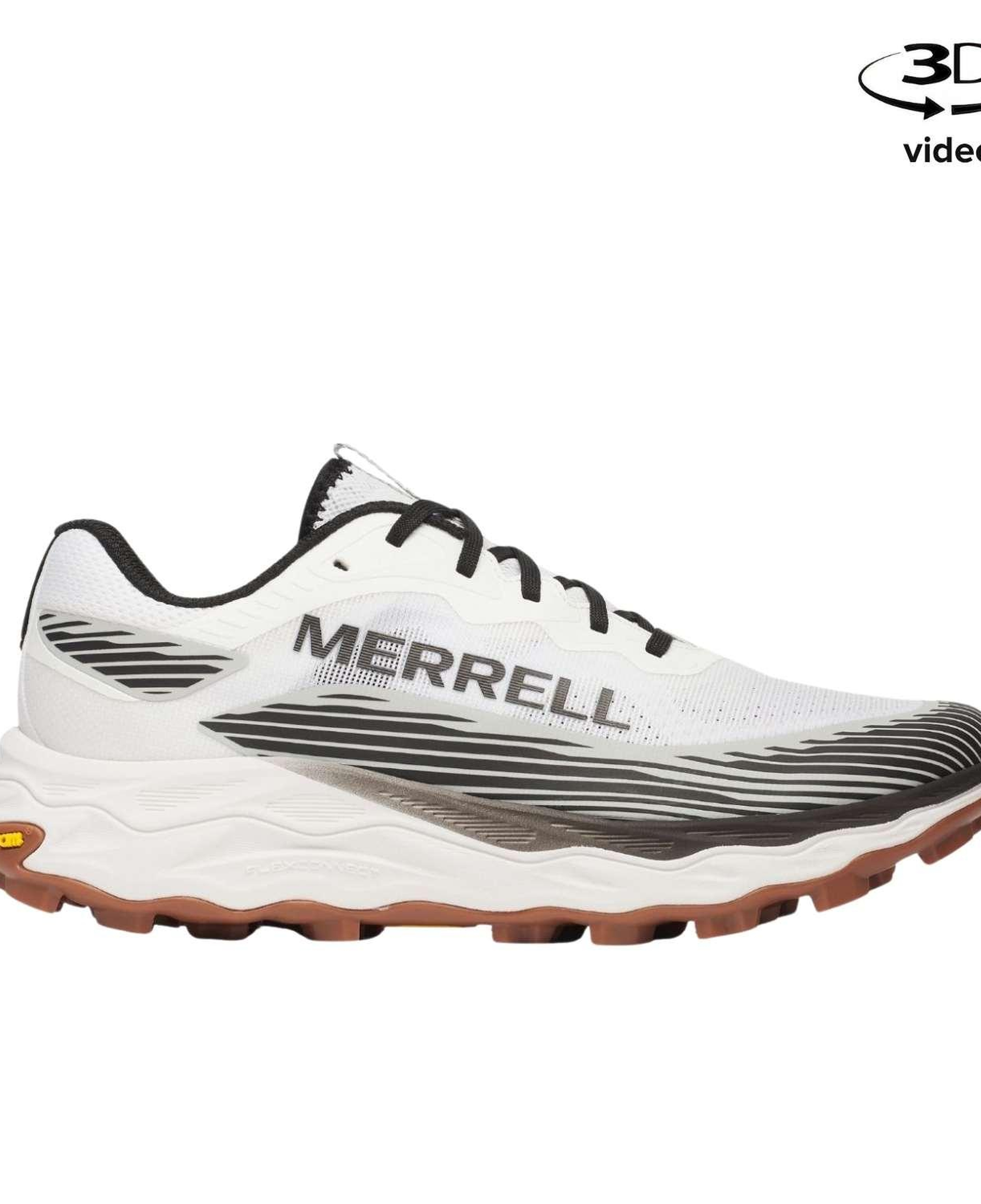 Merrell Agility Peak 6 Erkek Beyaz Patika Koşusu Ayakkabısı