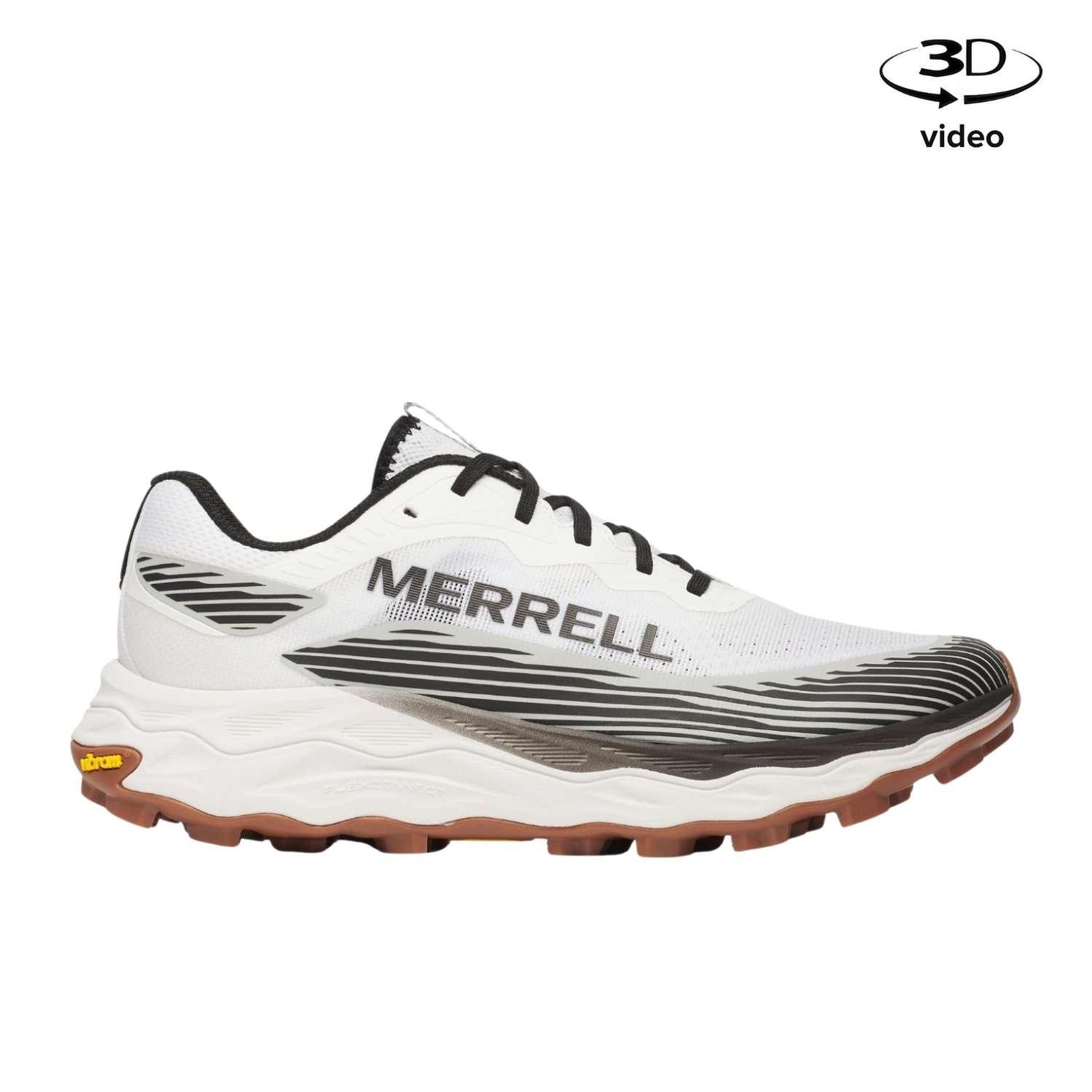Merrell Agility Peak 6 Erkek Beyaz Patika Koşusu Ayakkabısı
