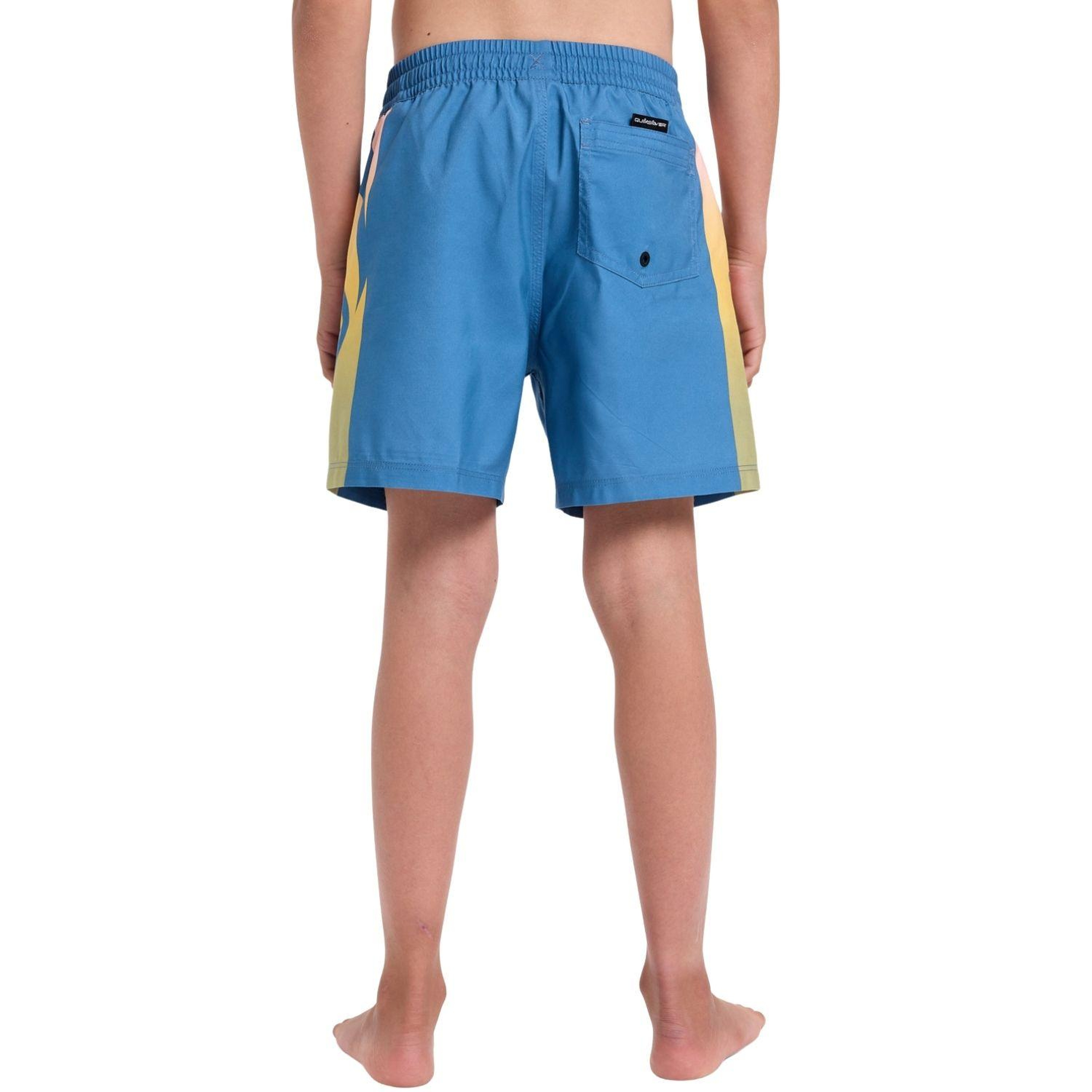 Quiksilver Everyday Holmes Volley Erkek Çocuk Mavi Volley Short